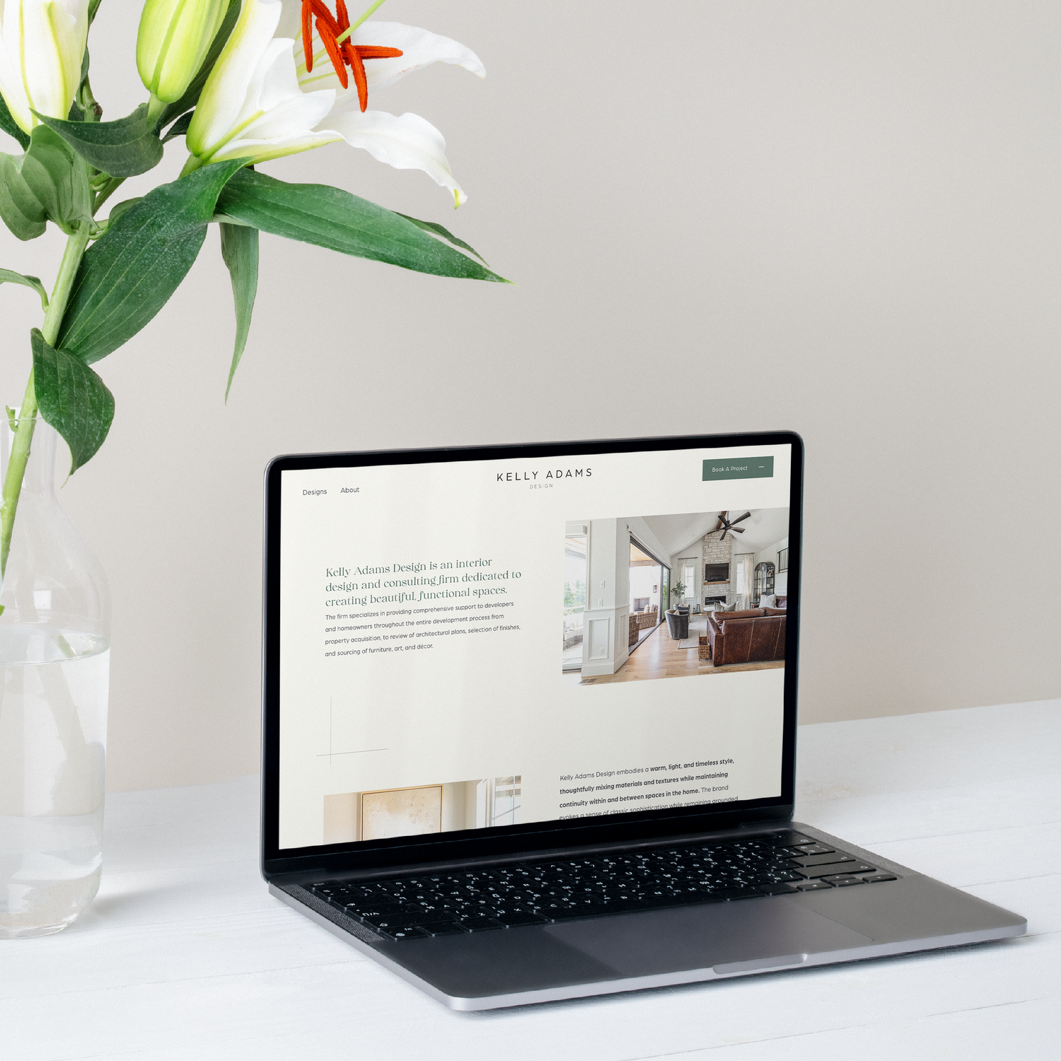 Kelly Adams Design Co. social media design