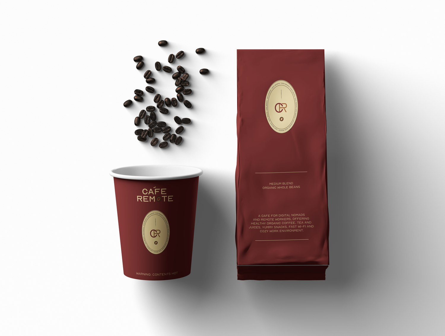 Café Remote brand imagery 13