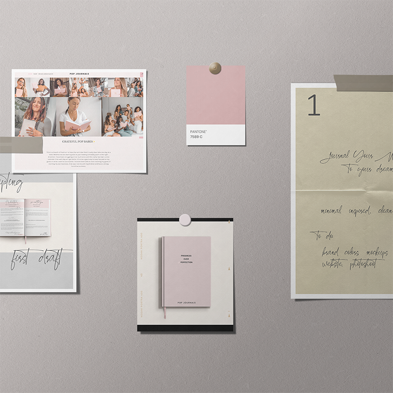 POP Journals brand imagery 1