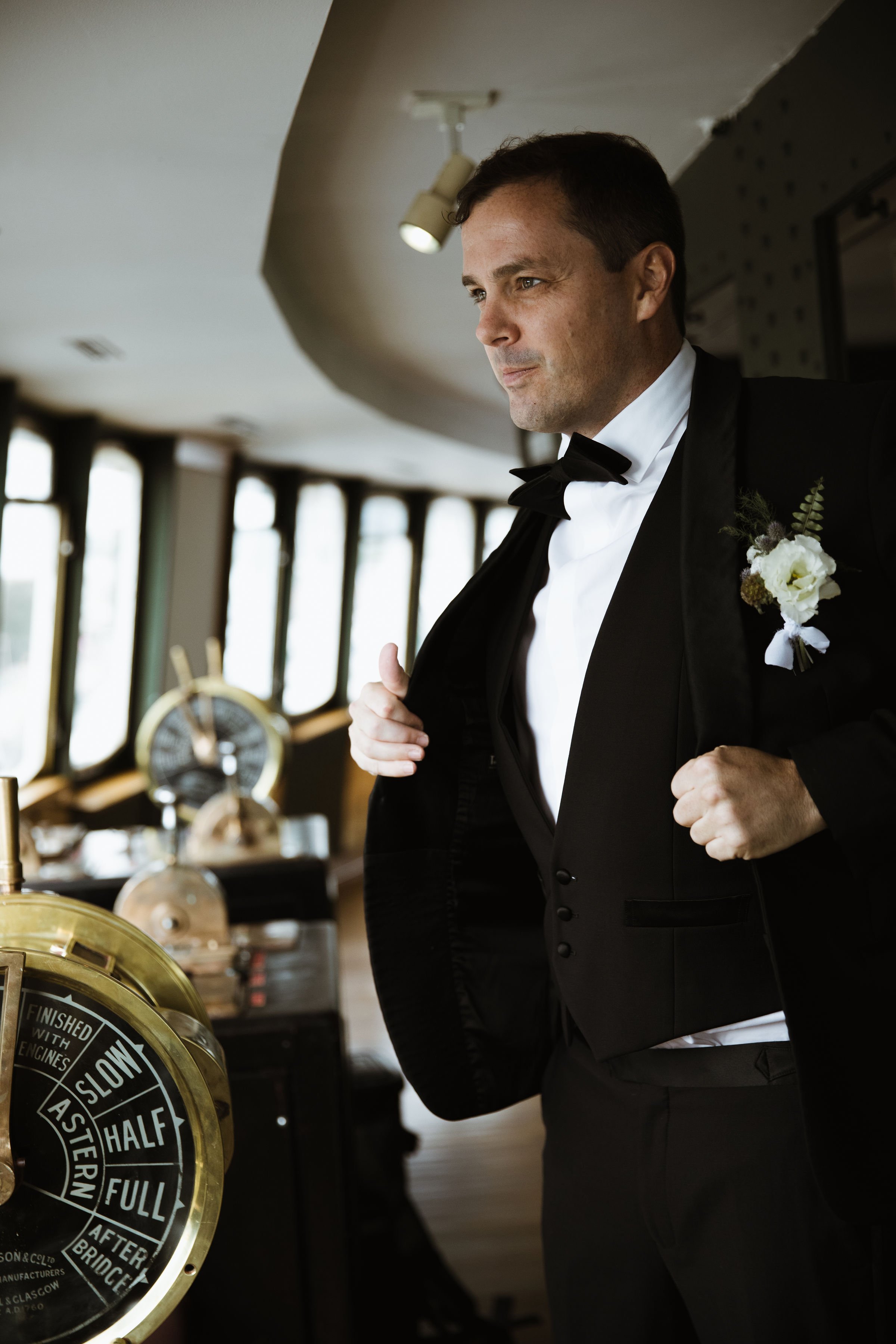 columbia yacht club Chicago groom