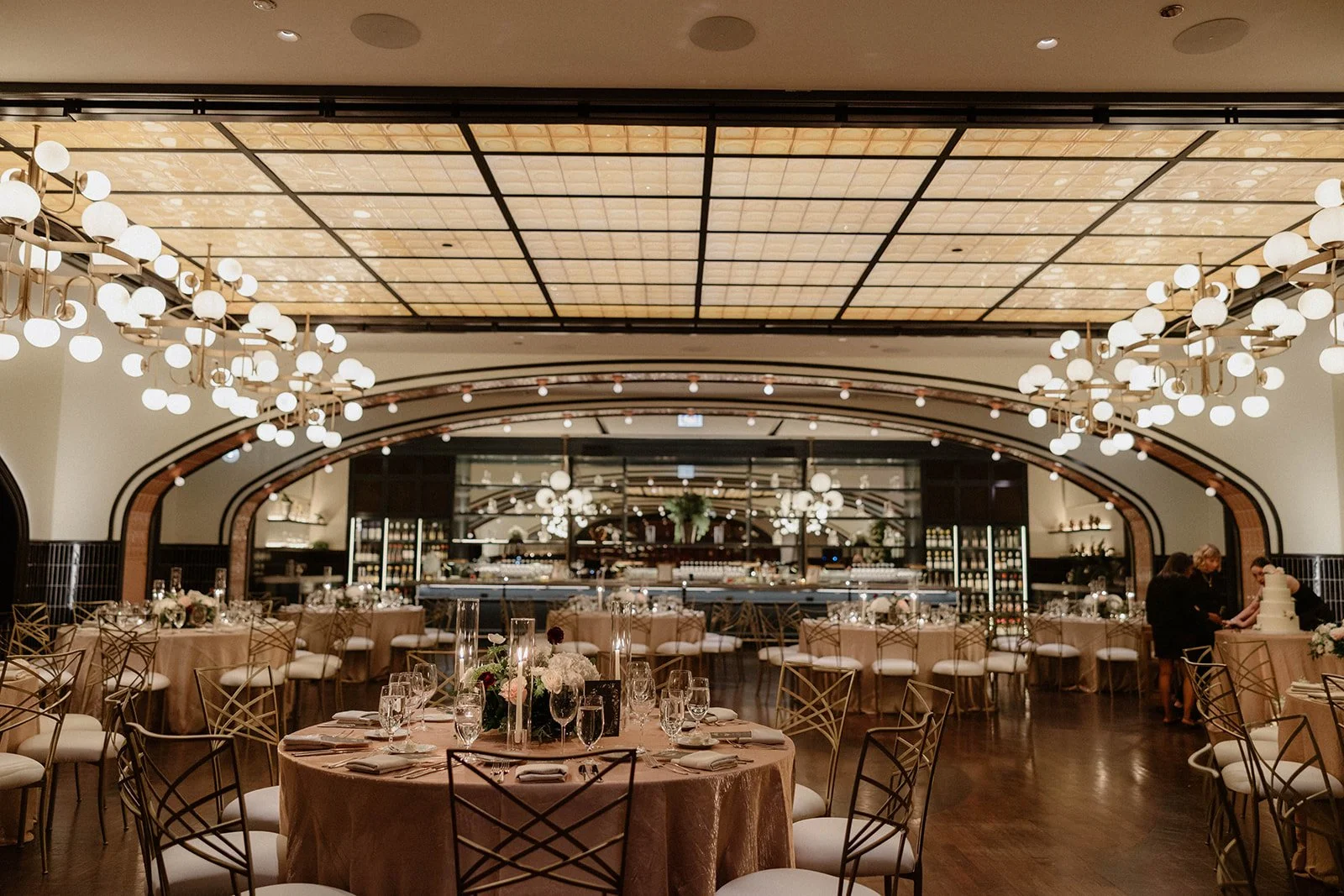 Reception room at the Wellsley Chicago
