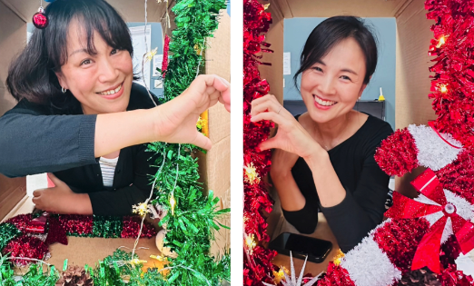 크리스마스 Photo Booth 1