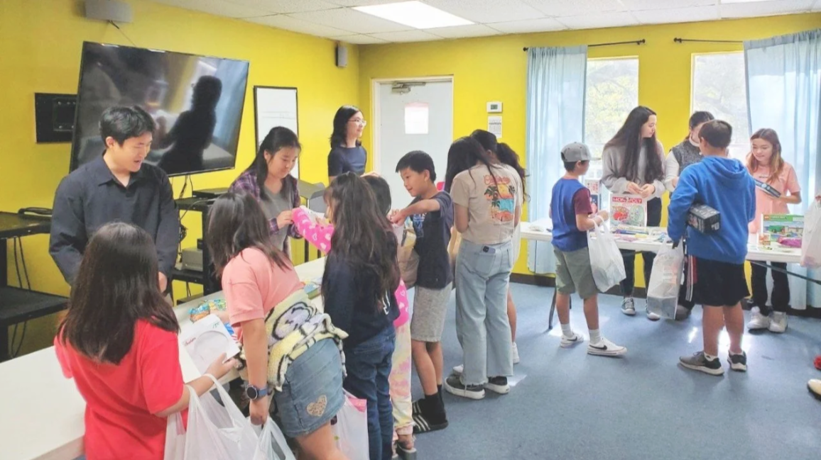 주일학교 달란트 시장