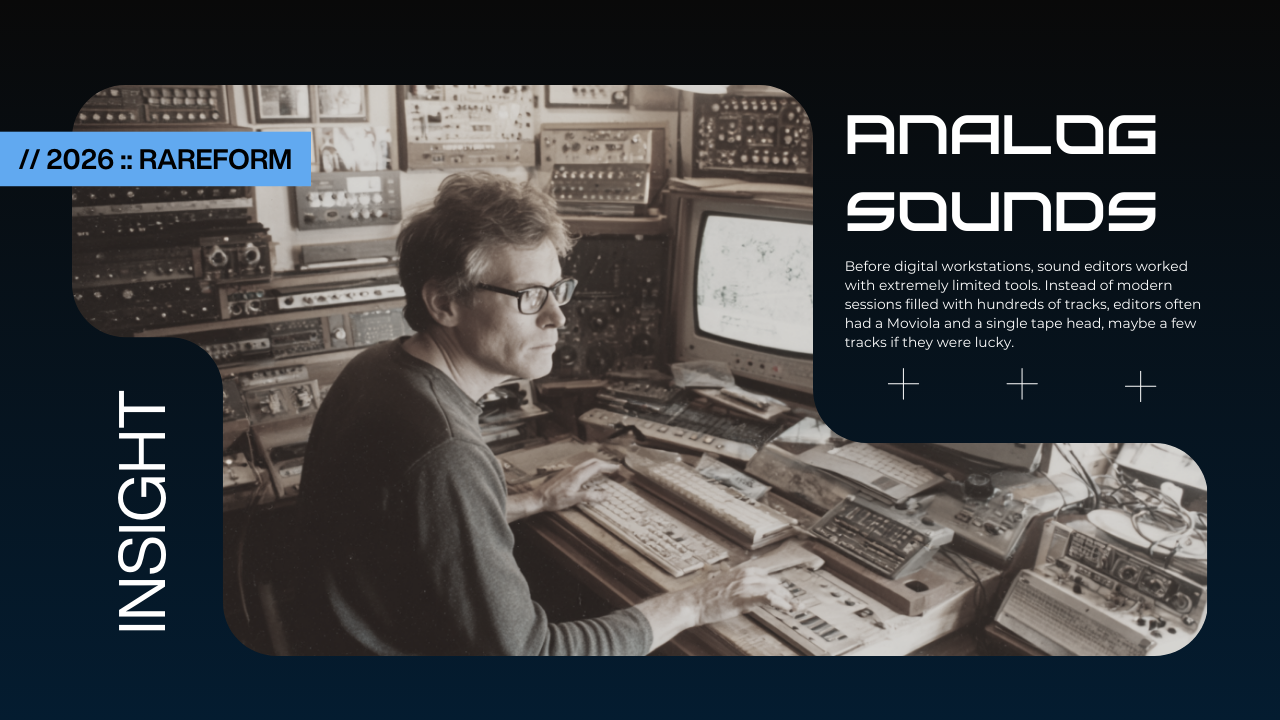 Analog Sound Design: What Gary Rydstrom’s Early Days Reveal About Creative Instinct