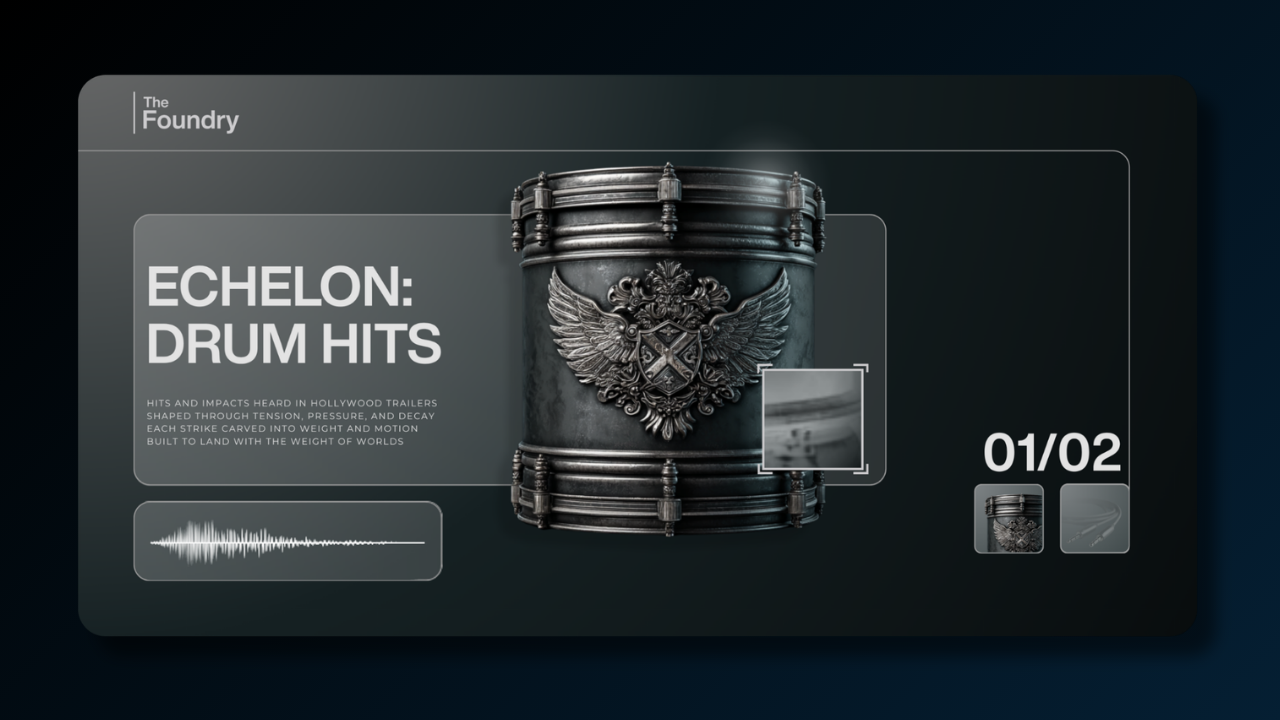 Echelon Drum Hits: Our New Trailer Hits for Composers
