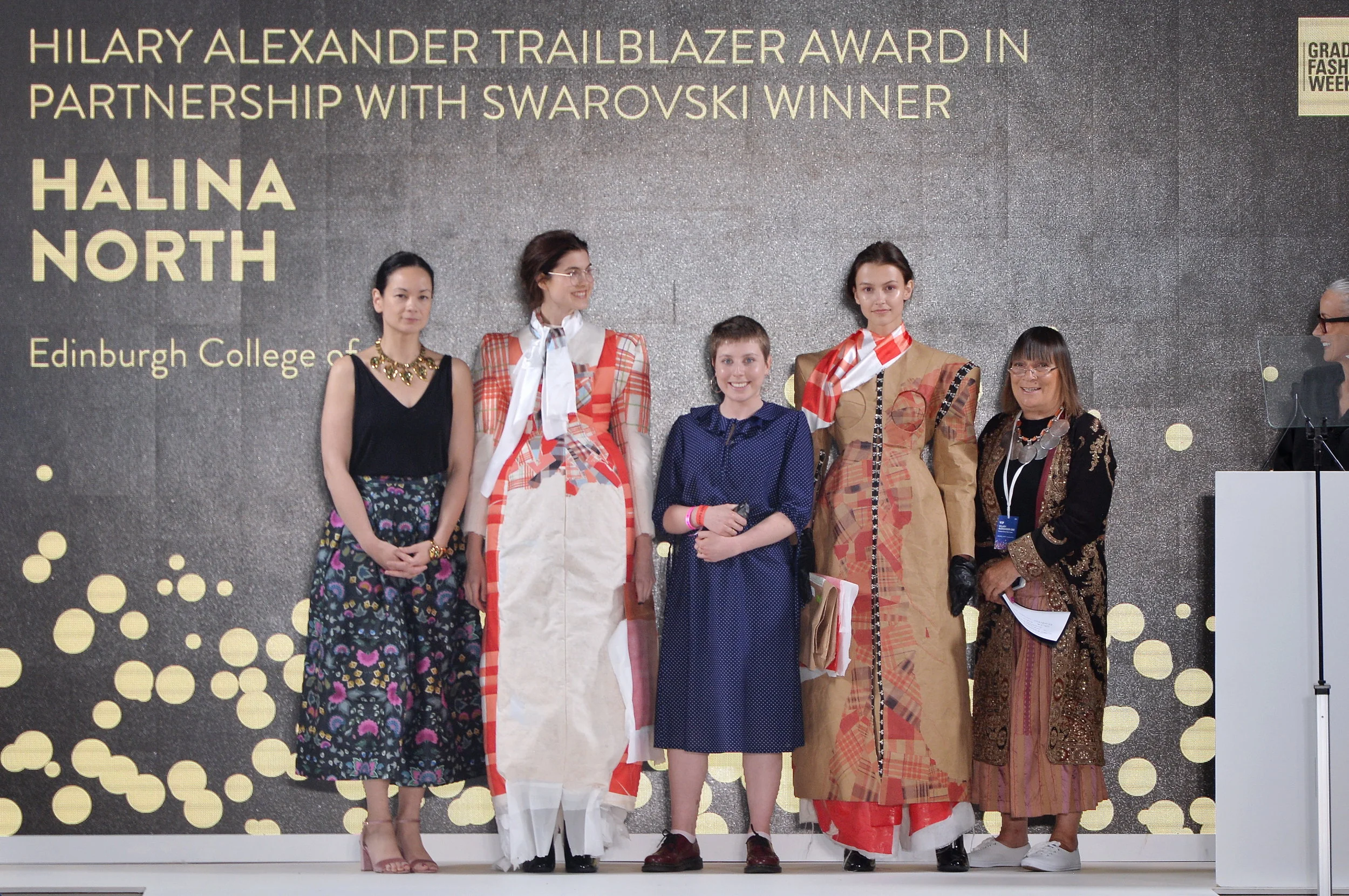 HILARY ALEXANDER TRAILBLAZER AWARD IN PARTNERSHIP WITH SWAROVSKI - HALINA NORTH