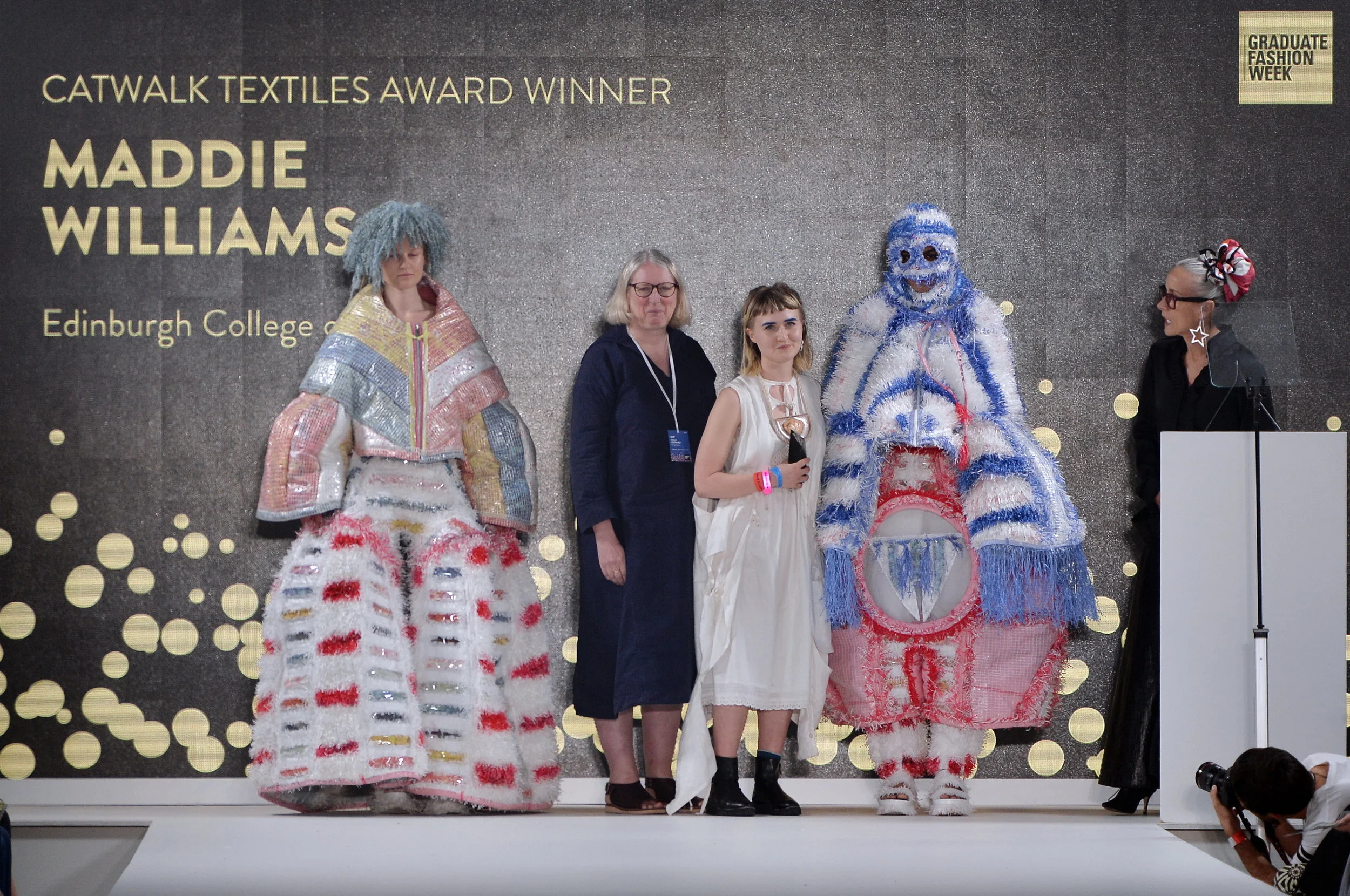 CATWALK TEXTILES AWARD WINNER - MADDIE WILLIAMS 