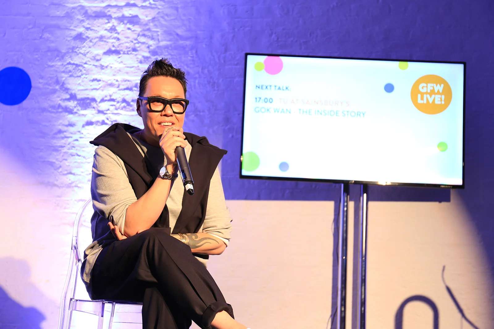 GFW LIVE! GOK WAN - THE INSIDE STORY, TU AT SAINSBURY'S