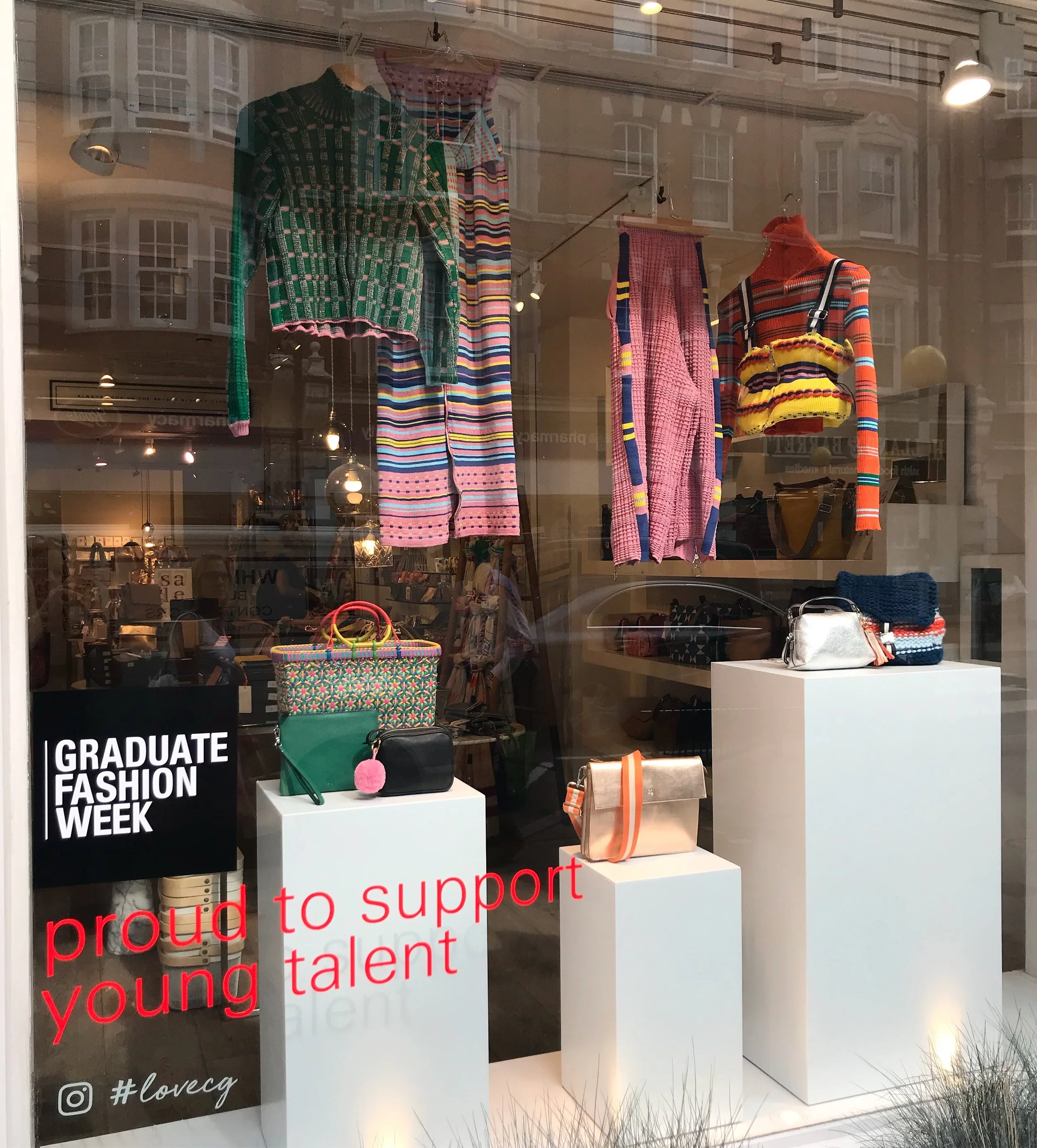 LUCIE SPERRY &amp; PENNY GIBBS COLLECTIONS ON DISPLAY IN MARYLEBONE 