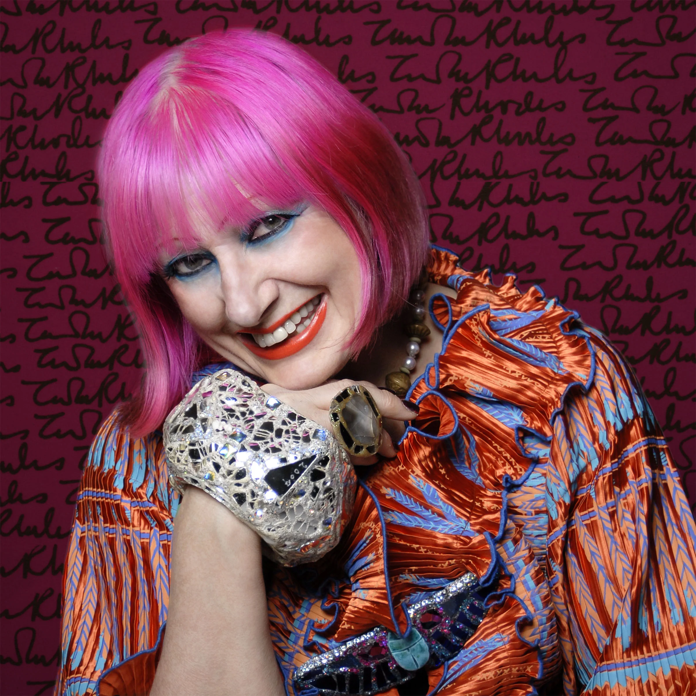Announcing: Dame Zandra Rhodes is Now a GFW Lifetime Patron! 