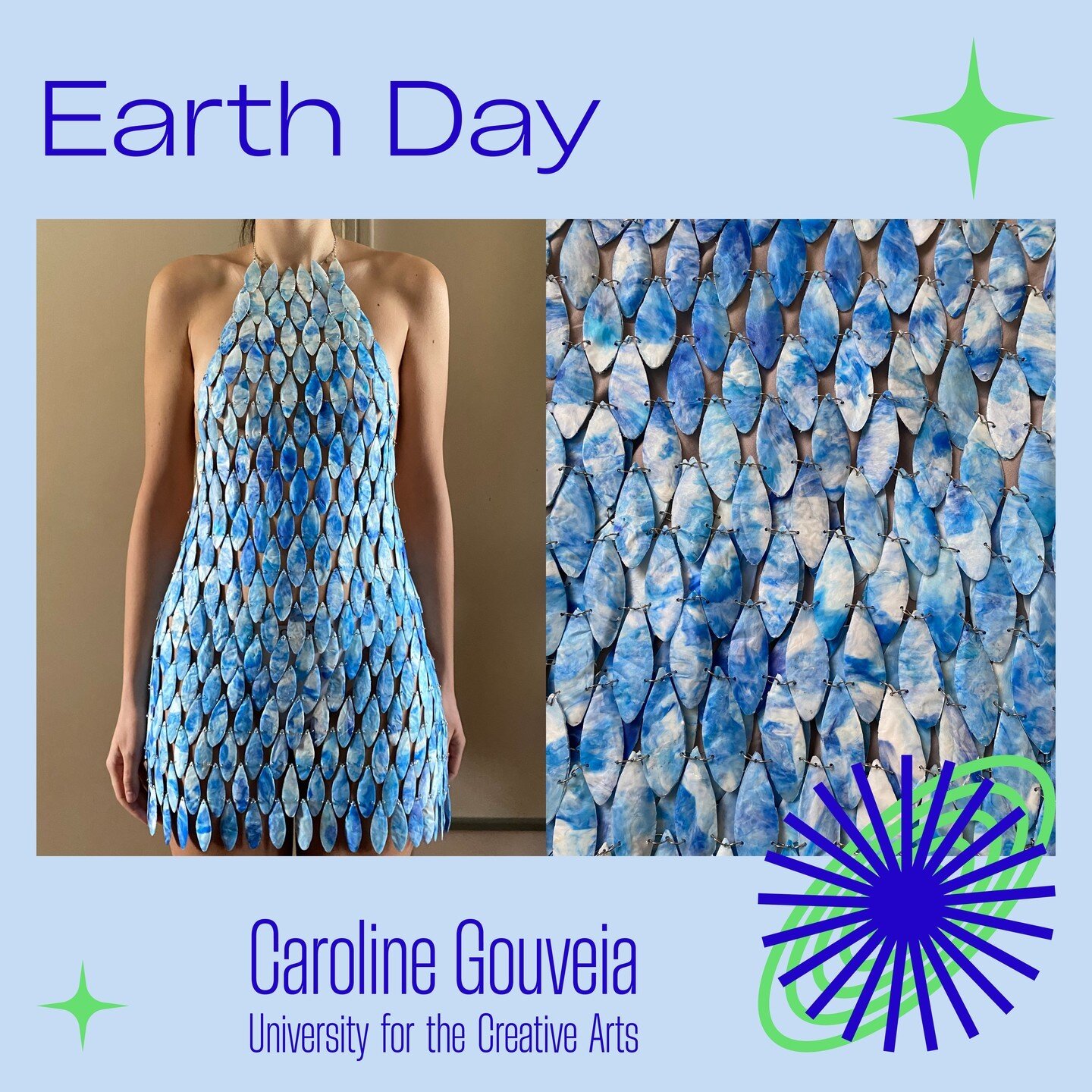 Happy Earth Day! 🌍💚

To celebrate our beautiful planet we're highlight student work that puts sustainable fashion at the forefront ♻️ Check out @_carolinegouveia_'s work that is inspired by  the ethereal beauty of glaciers and icebergs 👉

#WeAreGr