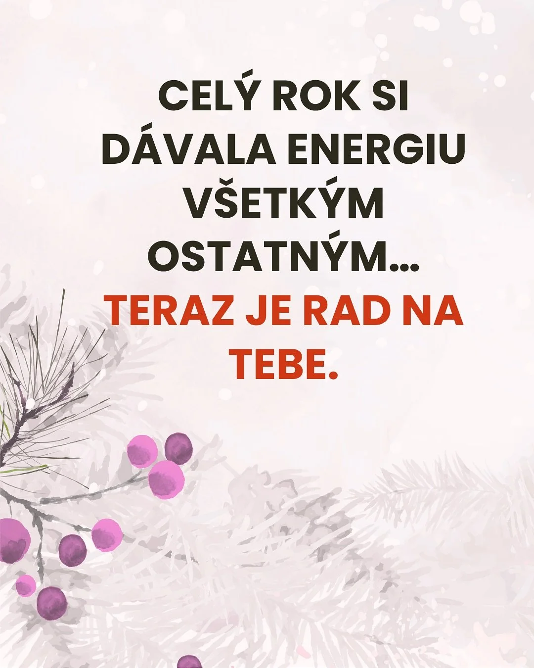 ✨Ak si čakala na znamenie, že je čas dať seba na prv&eacute; miesto... toto je ono. 

🎁 Využi &scaron;peci&aacute;lnu vianočn&uacute; zľavu na Human Design v&yacute;klady do 24.12.2025. 🎁

Vyber si v&yacute;klad, ktor&yacute; ti najviac vyhovuje: 
