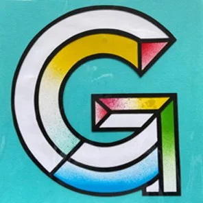 G (2026) Medium: Paper / Spray paint