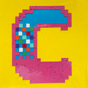 C (2024) 
Medium: Paper / Spray paint