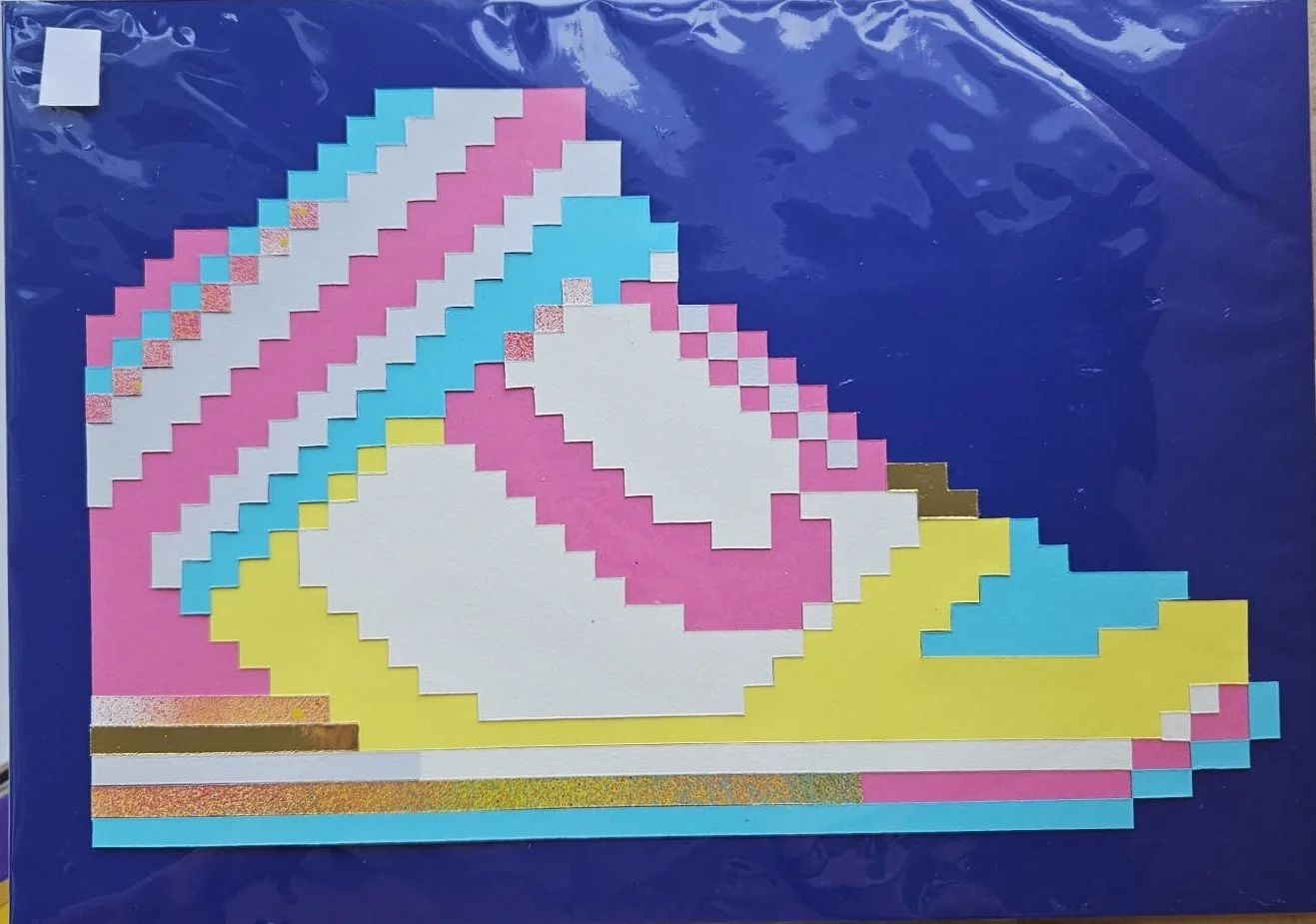 Pixel Nike AF1
A4 (2026)
Medium: Paper / Spray paint