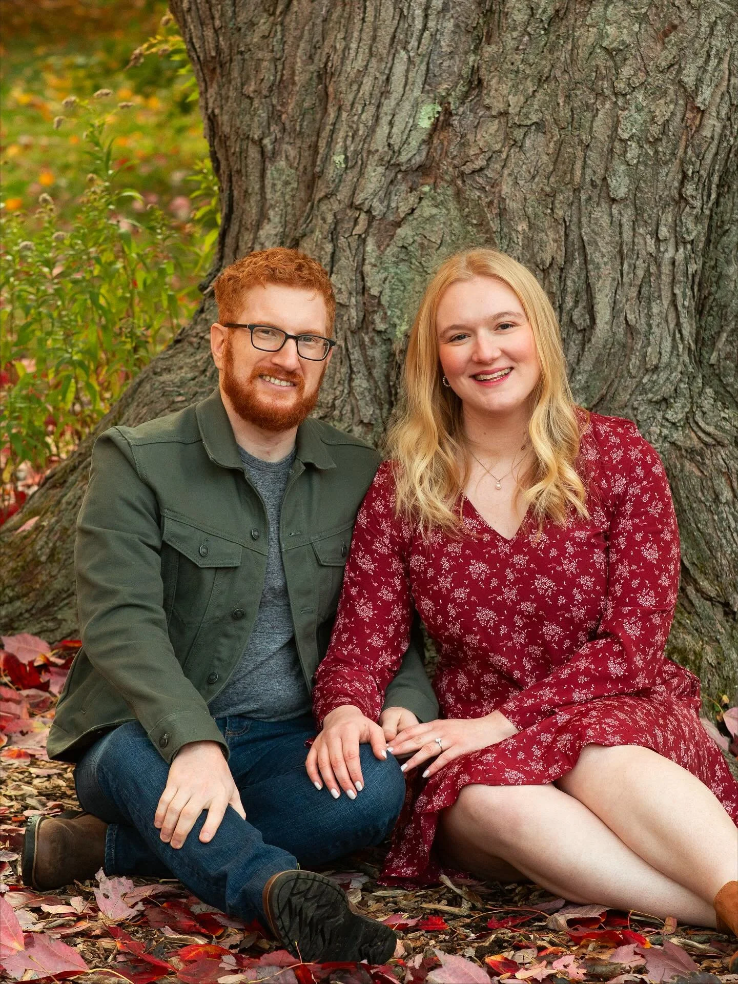 a fall wonderland with @laur1258 &amp; @finstazam16 🍂 💍
