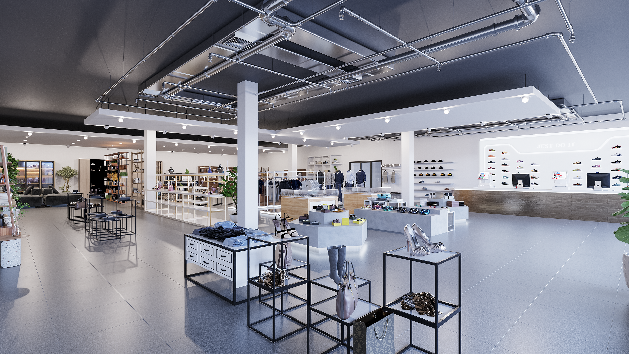 SION - Mise en valeur et marketing d'une surface de 420m2