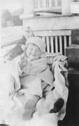 Julia Nobles when she was a small girl