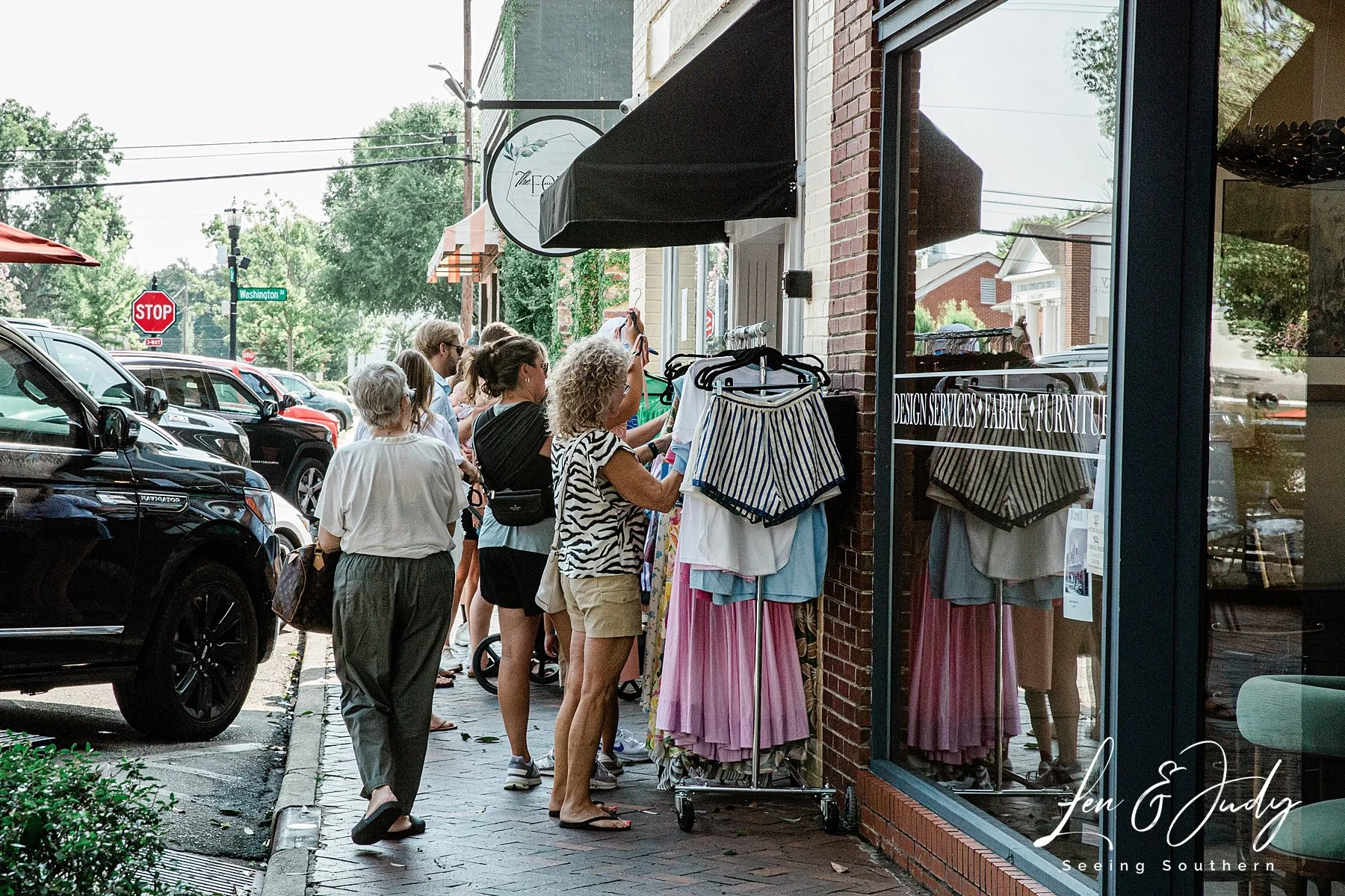 Shopping in downtown Perry Ga