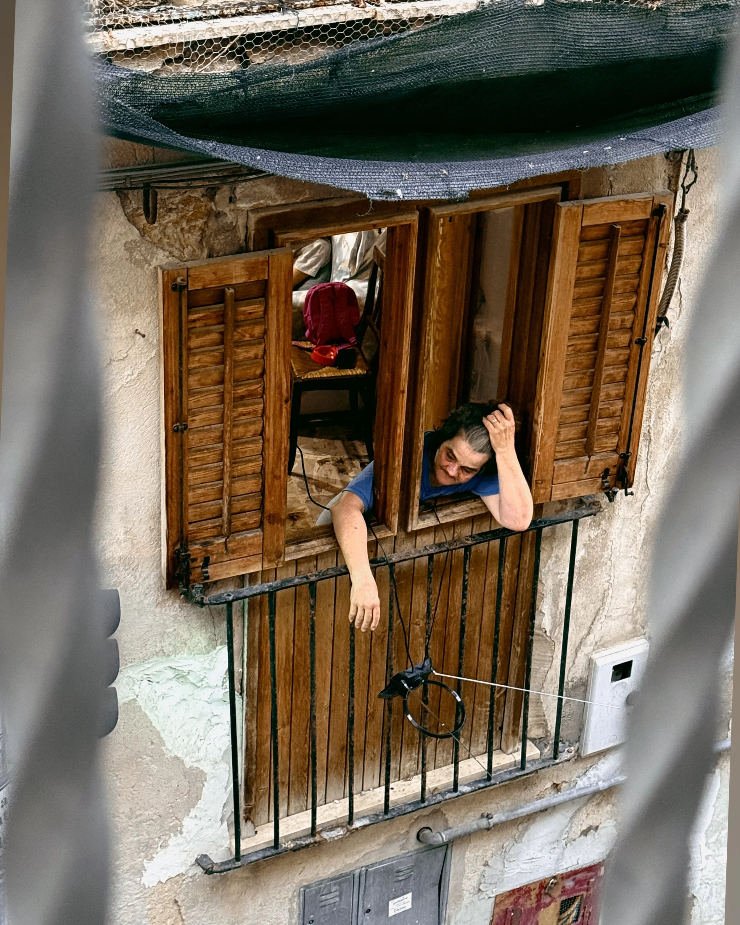 The woman in the window