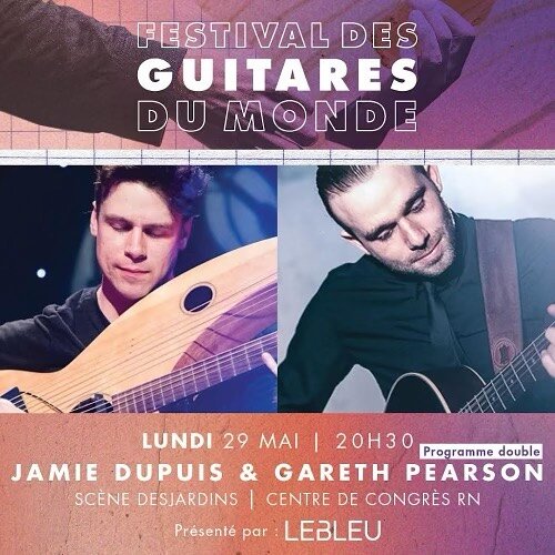 I&rsquo;ll be performing @fgm_at (Festival Des Guitar Du Monde on May 29th 2023 with @jamiedjazz. So excited for this 🌪️⚡️😊 Hipemro see@some@of you there. Much love and God bless. #livemusic #fingerstyle #guitar #maton #g7thcapo #daddario #daddario