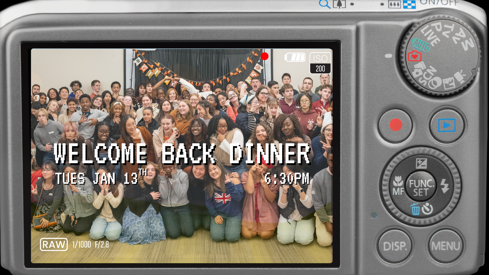 Spring Welcome Back Dinner
