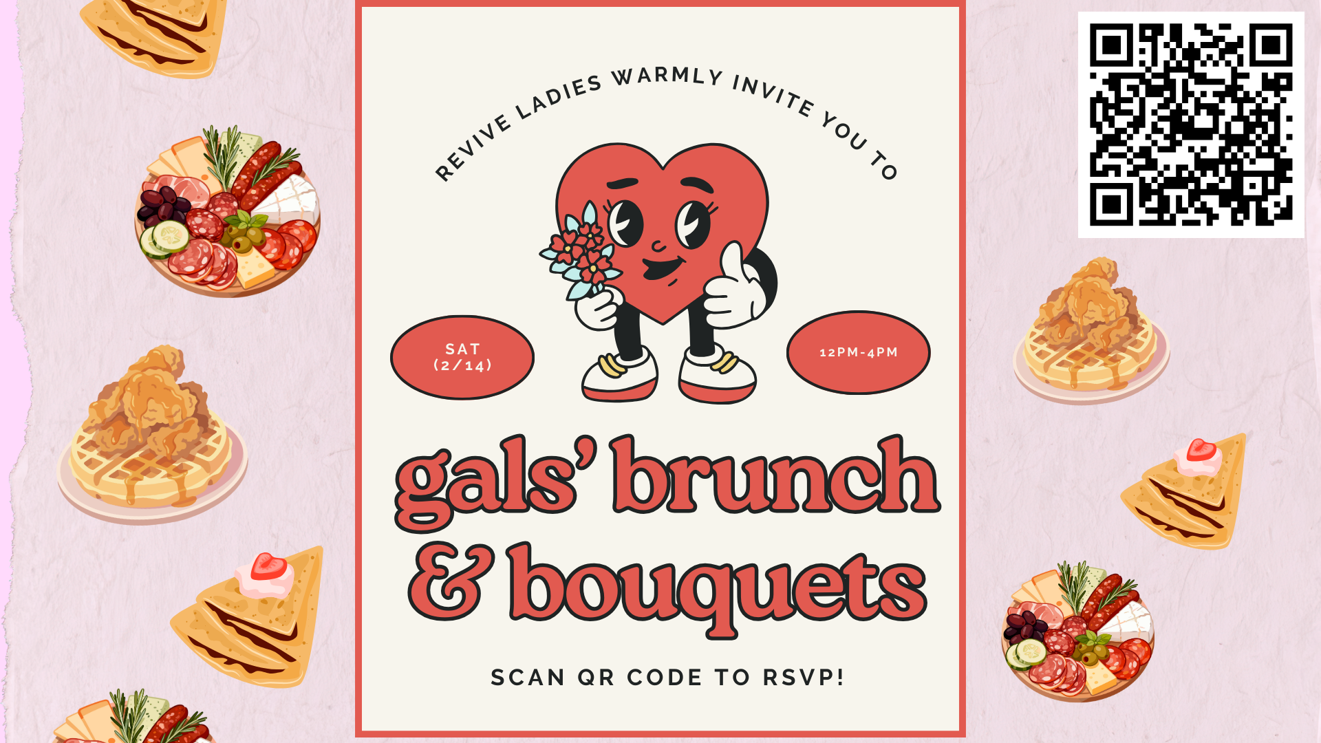 Gals Brunch and Bouquet