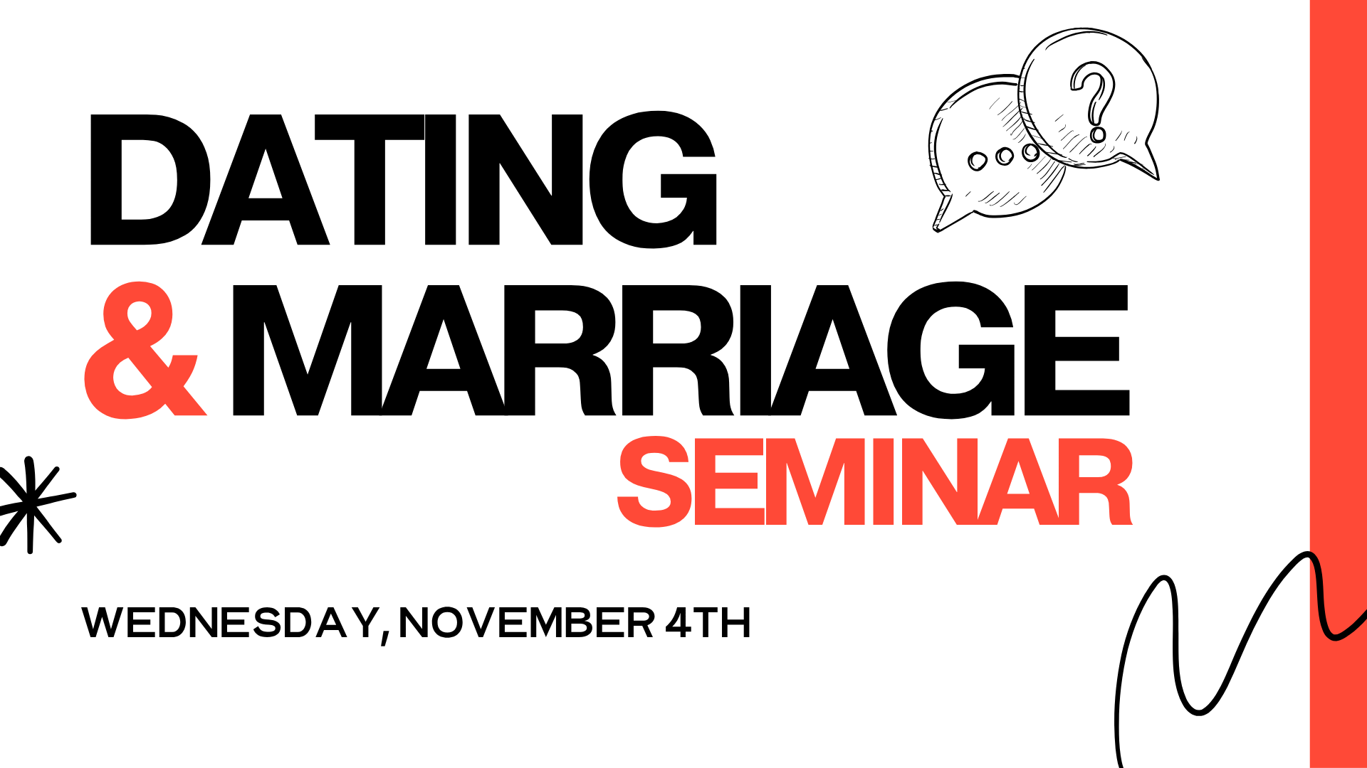 Dating and Marriage Seminar