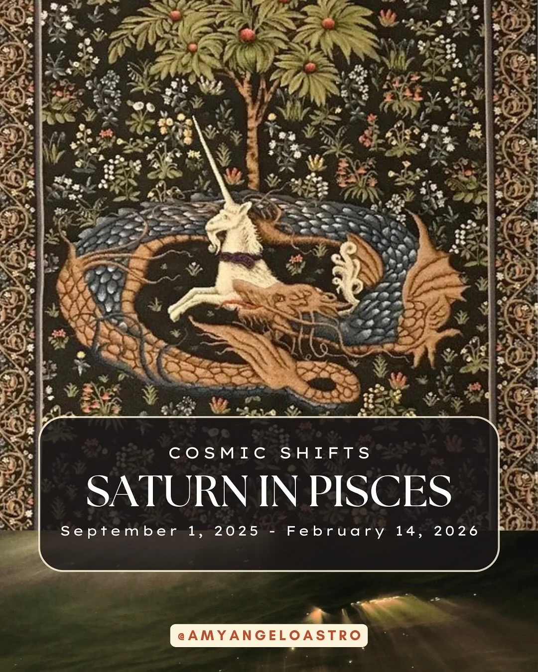 Next week on September 1, 2025 Saturn will make its final pass through the mutable waters of Pisces. We will have a new class of Saturn return in Pisces initiates, me being one of them! 

Are you ready?

#horoscope #astrology #saturn #pisces