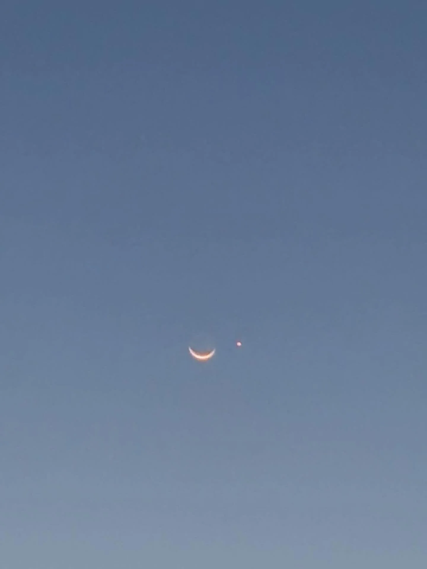 Morning star Venus held in the horns of the waning moon. As the light of the moon decreases into the darkness, she bringing an energy of release and refinement in preparation for the solar eclipse. 

📸 by @davidangelo