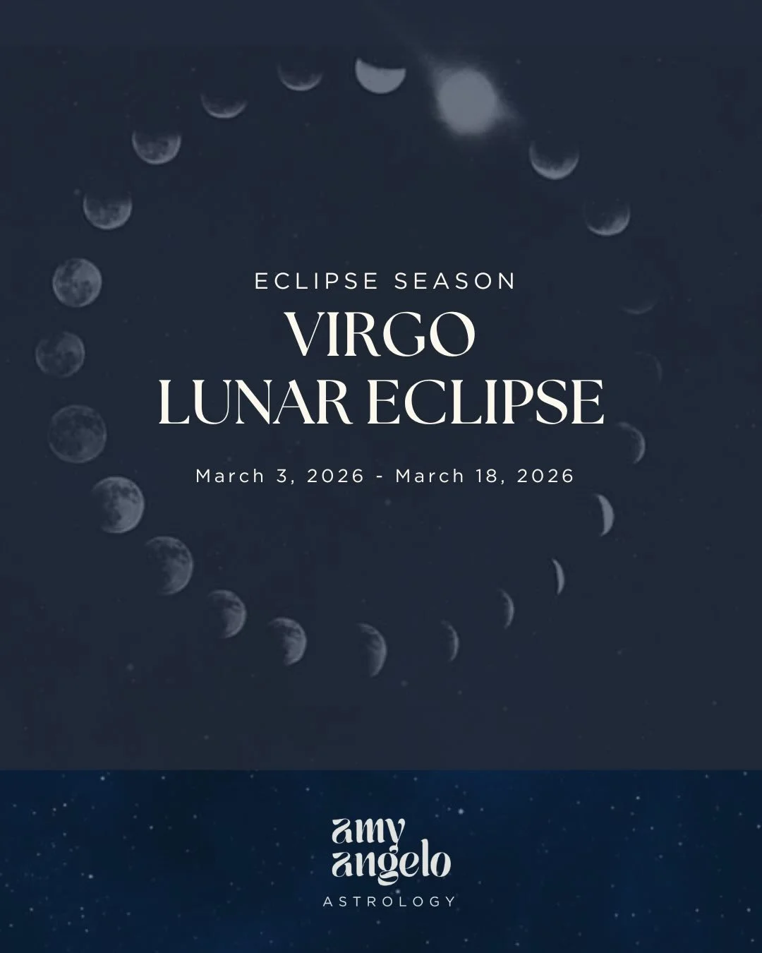 This message is coming in hot from my new residence in San Fransisco, CA! The Virgo lunar eclipse, ruled by fallen Mercury retrograde, has us in for some murky &amp; mind riddling moments that will test our resilience (more than it already has) over 