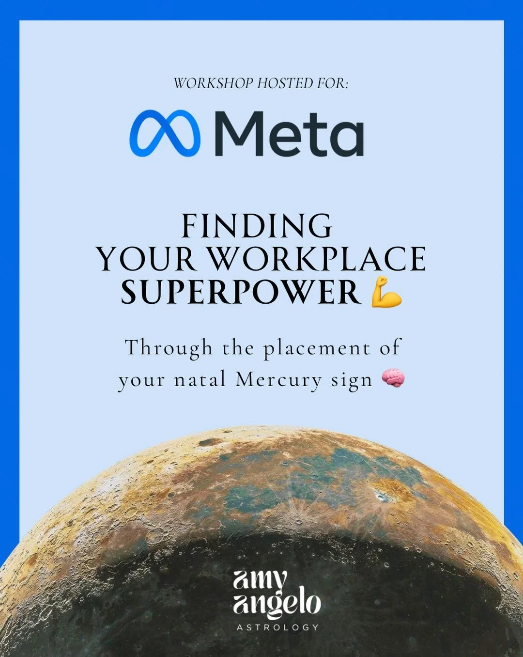 This week I lead a fantastic corporate workshop with a team @meta exploring the ways that Mercury shows up in the workplace in each team member&rsquo;s brilliance ⭐️ it is heartening to see beautiful human connections fostered in the tech world where