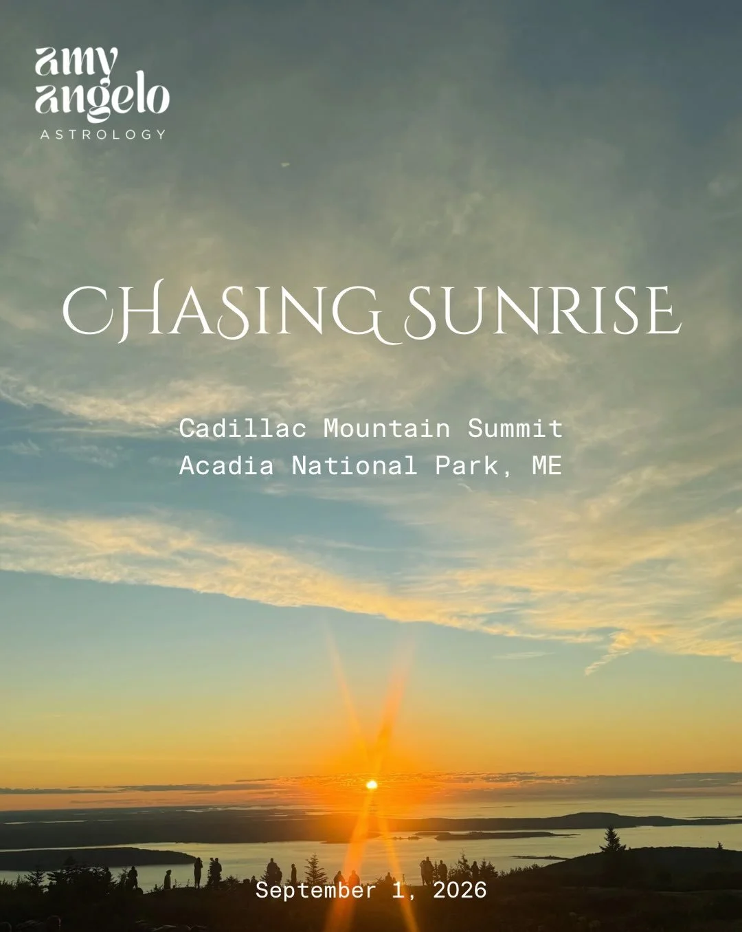 Days before arriving at the @unitedastrology I was camping, biking and exploring Acadia national park, the ancestral homeland of the Wabanaki people. My husband and I woke up at 4 am, greeted by Jupiter&rsquo;s rising, to watch the first sunrise in t
