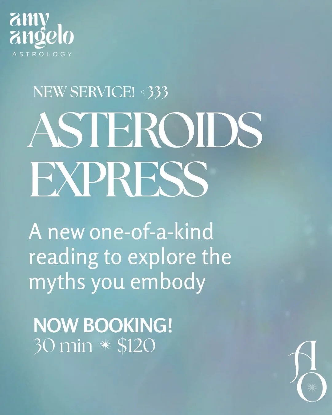 ⚡️⚡️I&rsquo;m offering a sweet deal on Asteroids Express, a new offering aimed to introduce you to the world of the asteroids in Astrology. Use code ASTEROIDMAGIC at checkout for 20% off until 9/30. Discover your spirit guides in the birth chart thro