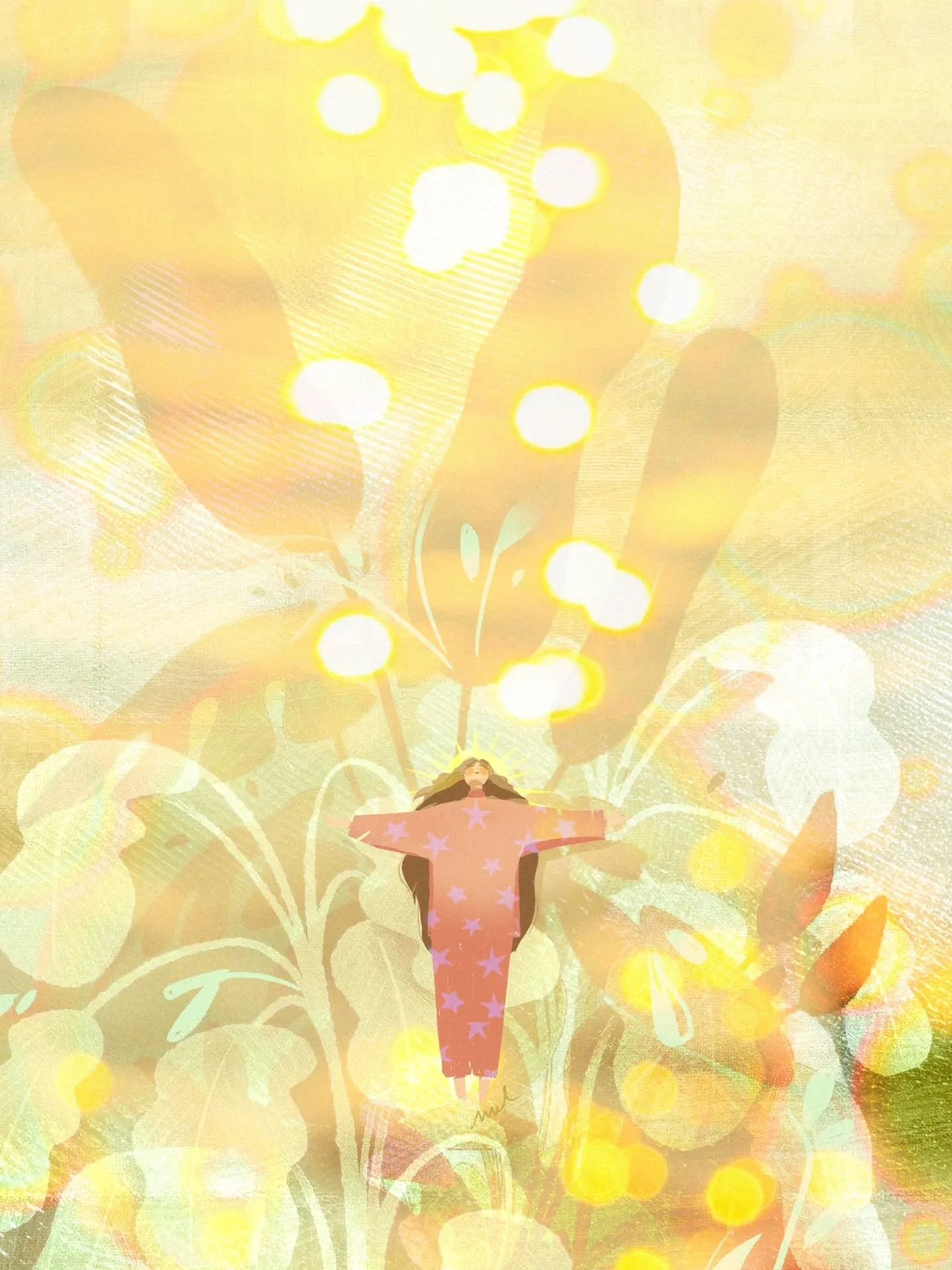 Here is my contribution to the #intentionallyillustrated challenge hosted by @_maggiestephenson_ ⭐️

The prompts for this challenge are truly thoughtful + I find them incredibly beautiful and inspiring!

So here is my illustration for this final week