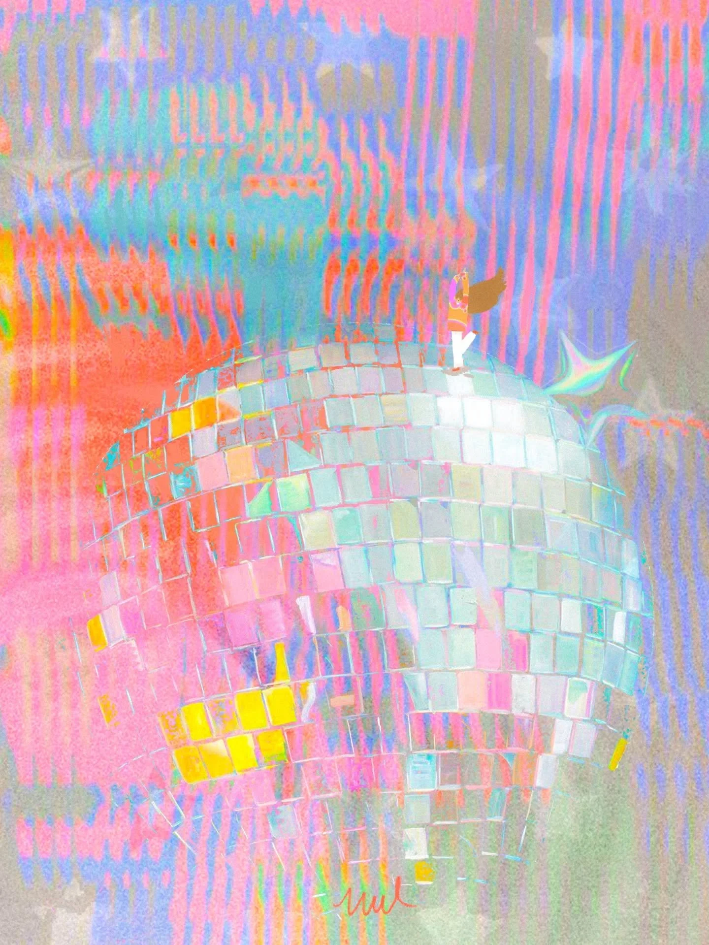 harry freaking styles is back. ✨️🕺💿🪩🍉
#harrystyles #kissallthetimediscooccasionally #art