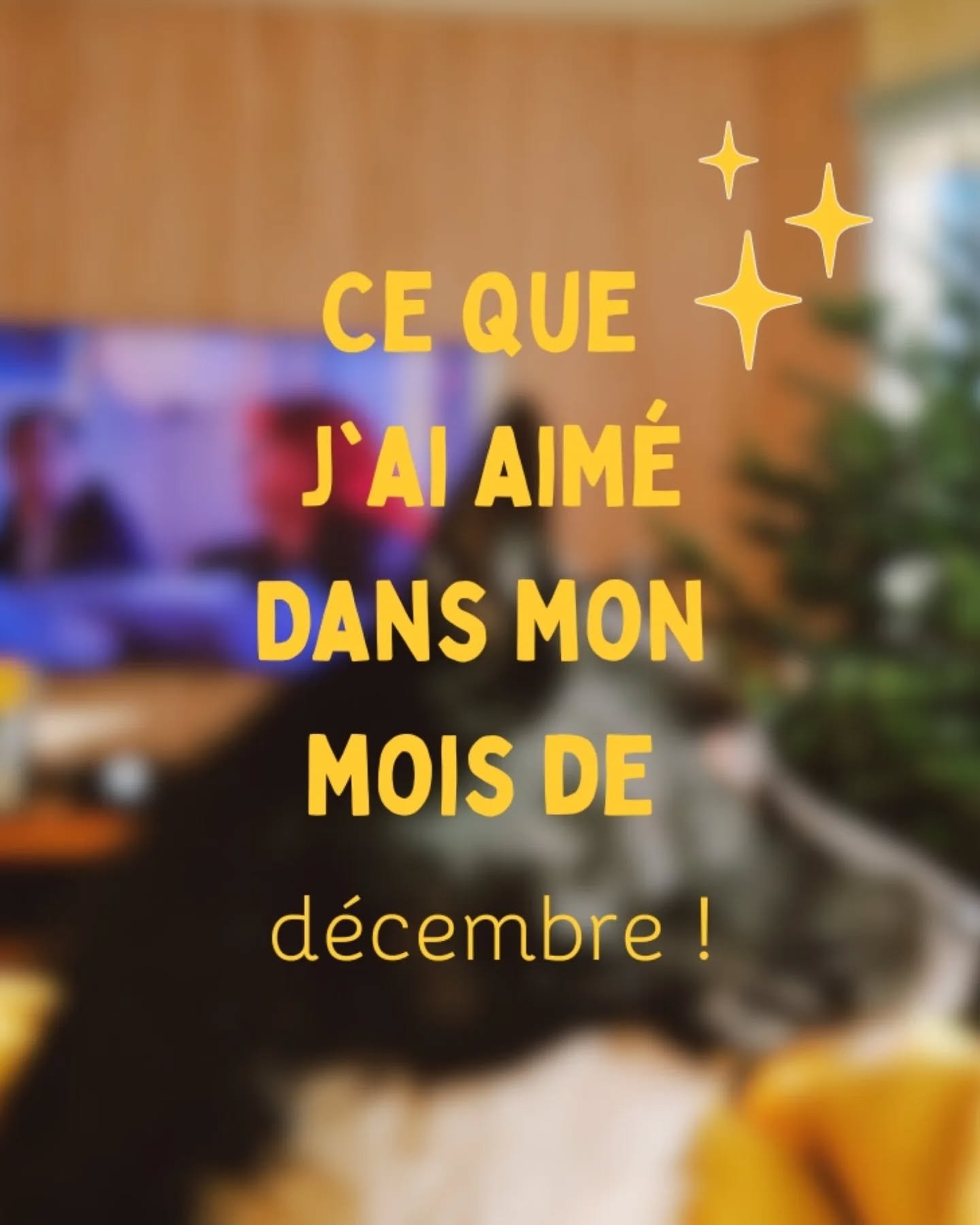 1. family time. 🥂
2. family time ++++ pour No&euml;l. 🎁
3. confectionner mes cadeaux de No&euml;l au crochet. 🧶🪡
4. cuisiner ma propre buche. 🧁
5. voir le Warm Paper Club s'agrandir. 💌
6. aller &agrave; la patinoire. ⛸️
7. distribuer mon courri