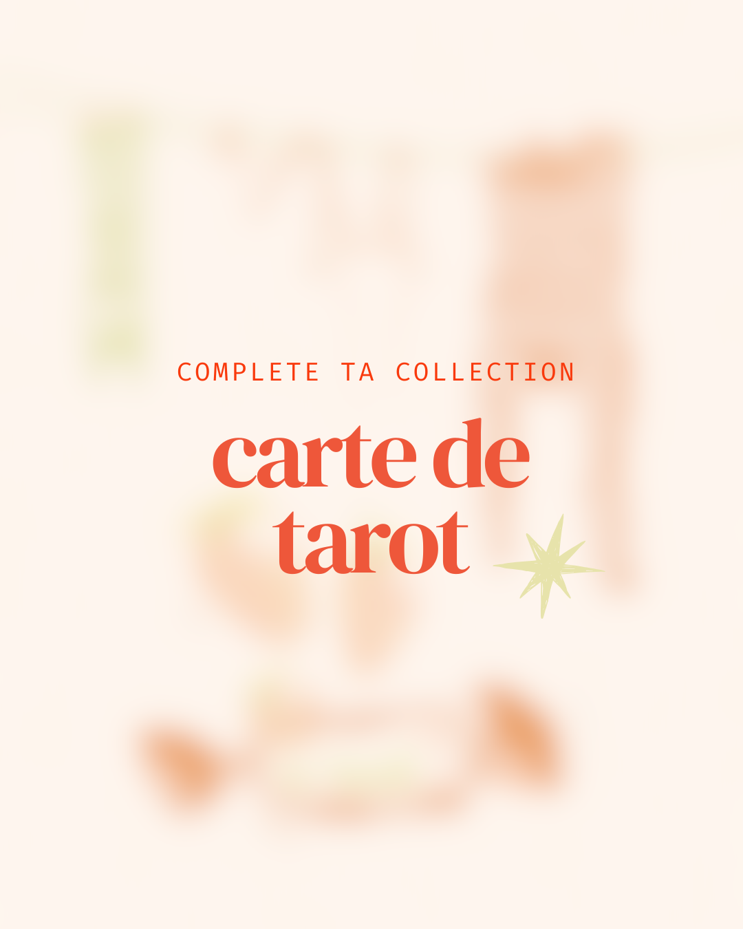 le tarot - warm paper club