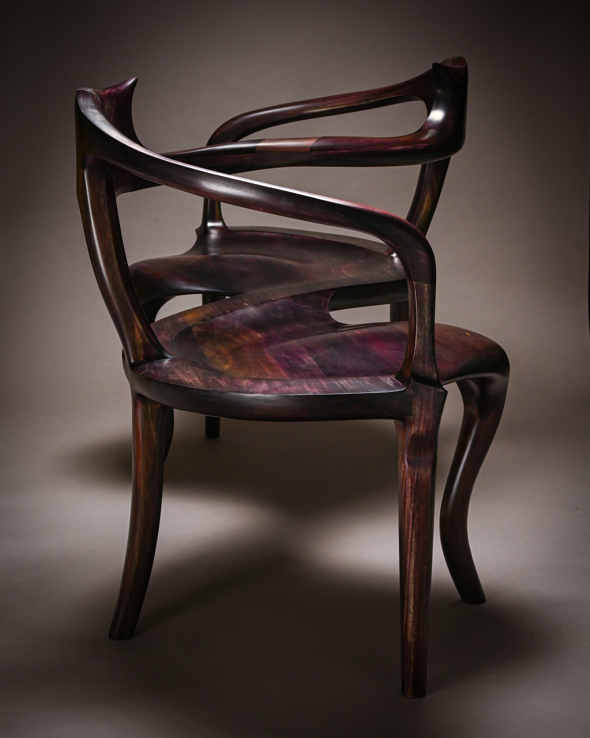 Chair For The Acknowledgement Of The Existence Of Others
2025
Poplar, Aniline Dye, Danish Oil