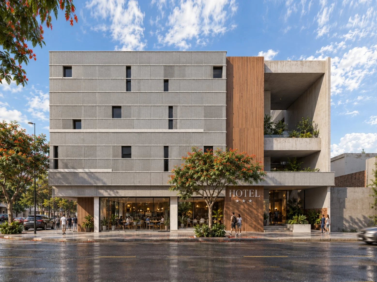 HOTEL  BOUTIQUE VÁSQUEZ LÓPEZ ARQUITECTOS 