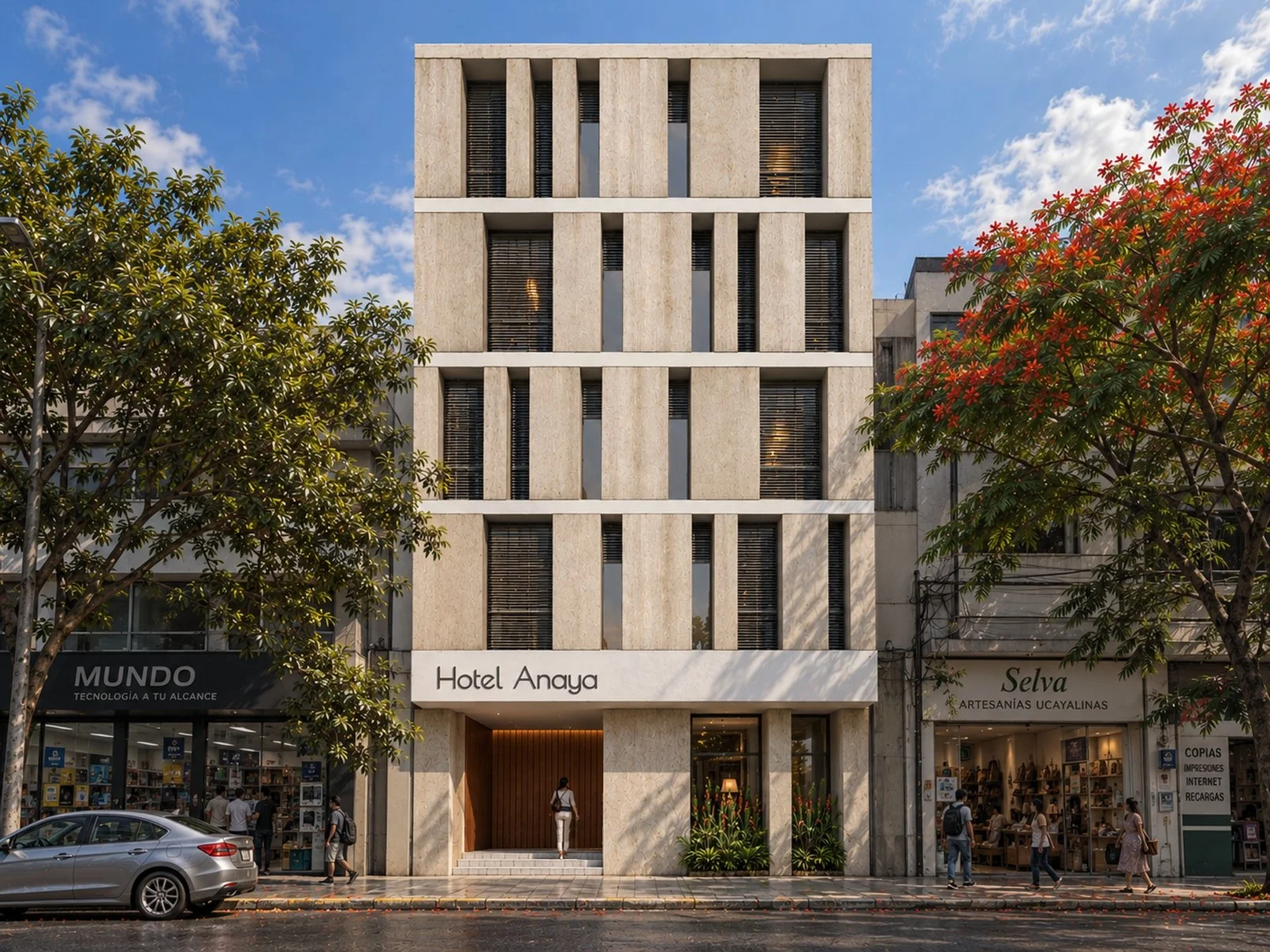 ANAYA HOTEL & BOUTIQUE  VÁSQUEZ LÓPEZ ARQUITECTOS 