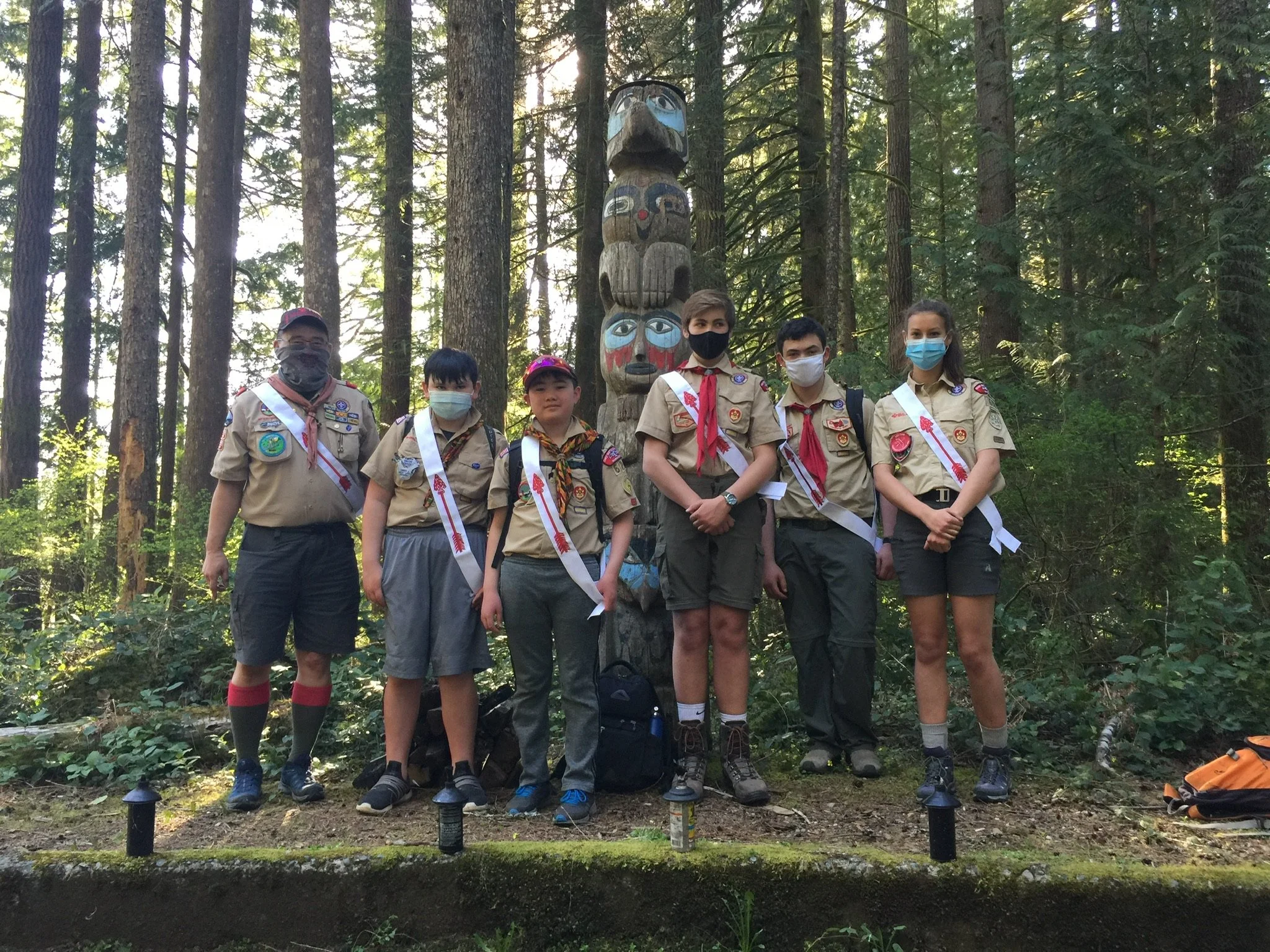 My Order of the Arrow Scout Ceremony