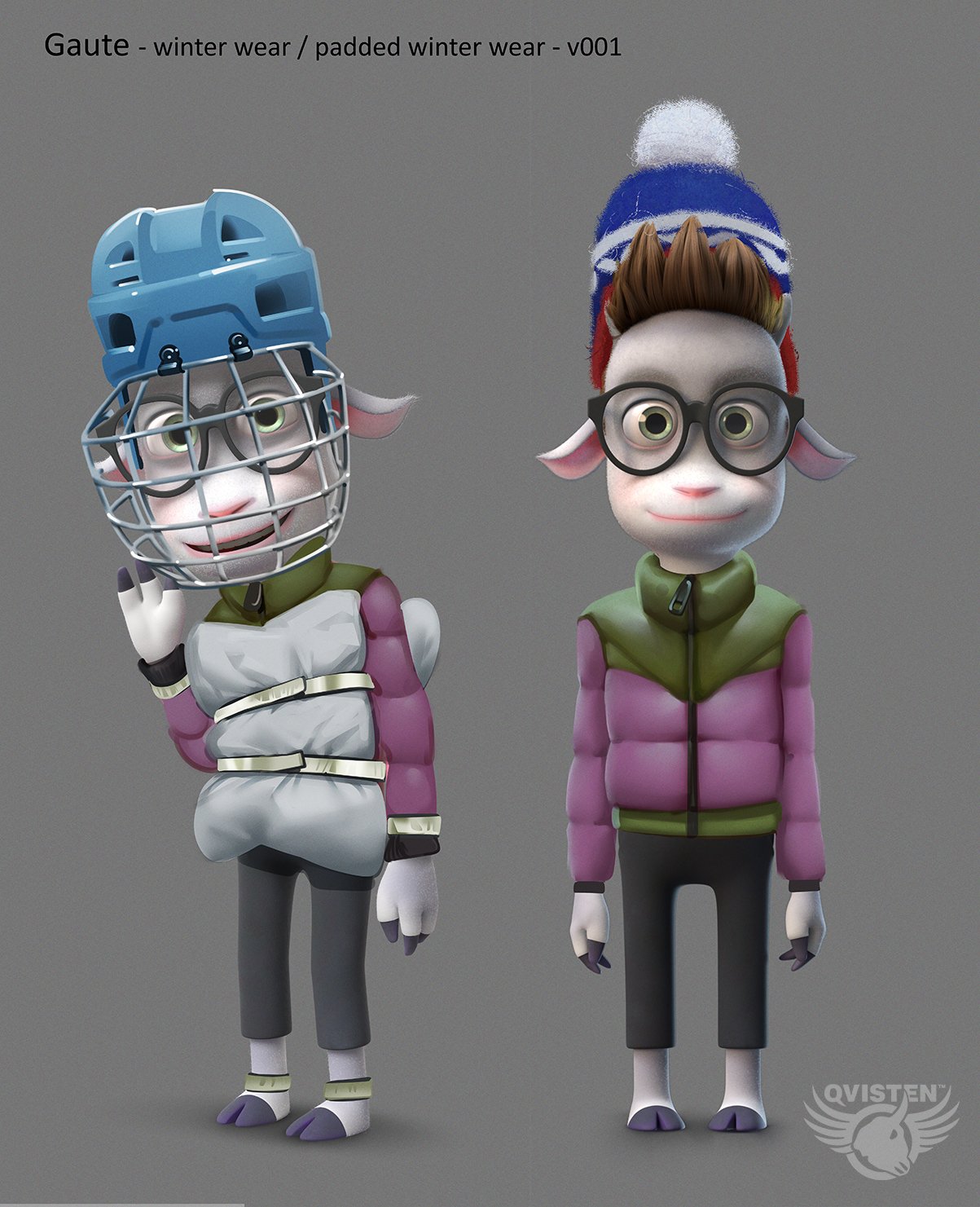 Costume paintover done over promo render from previous film