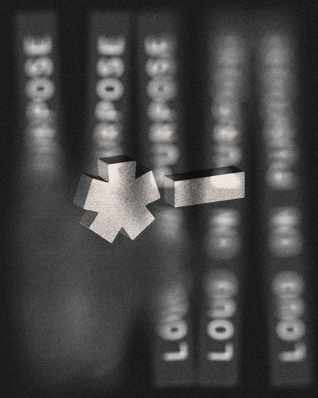 Primary brand mark from the Point Blank rebrand rendered in 3D