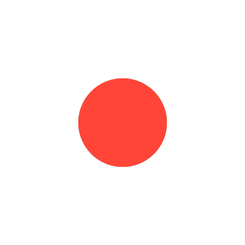 Looping animation of abstract dots used to express the concept of a point within the Common Point brand system