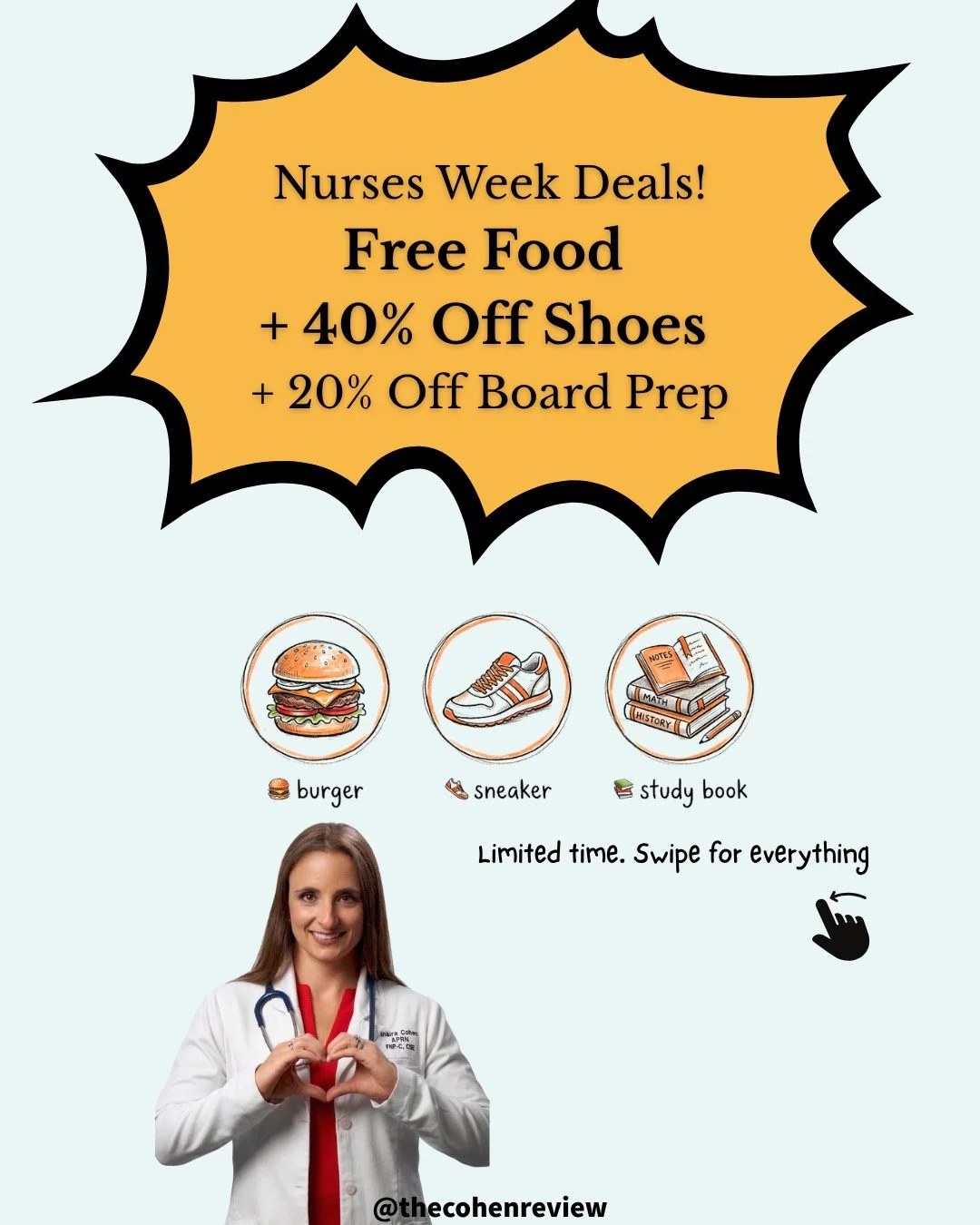 visit us at thecohenreview.com and use checkout-code NURSES2026