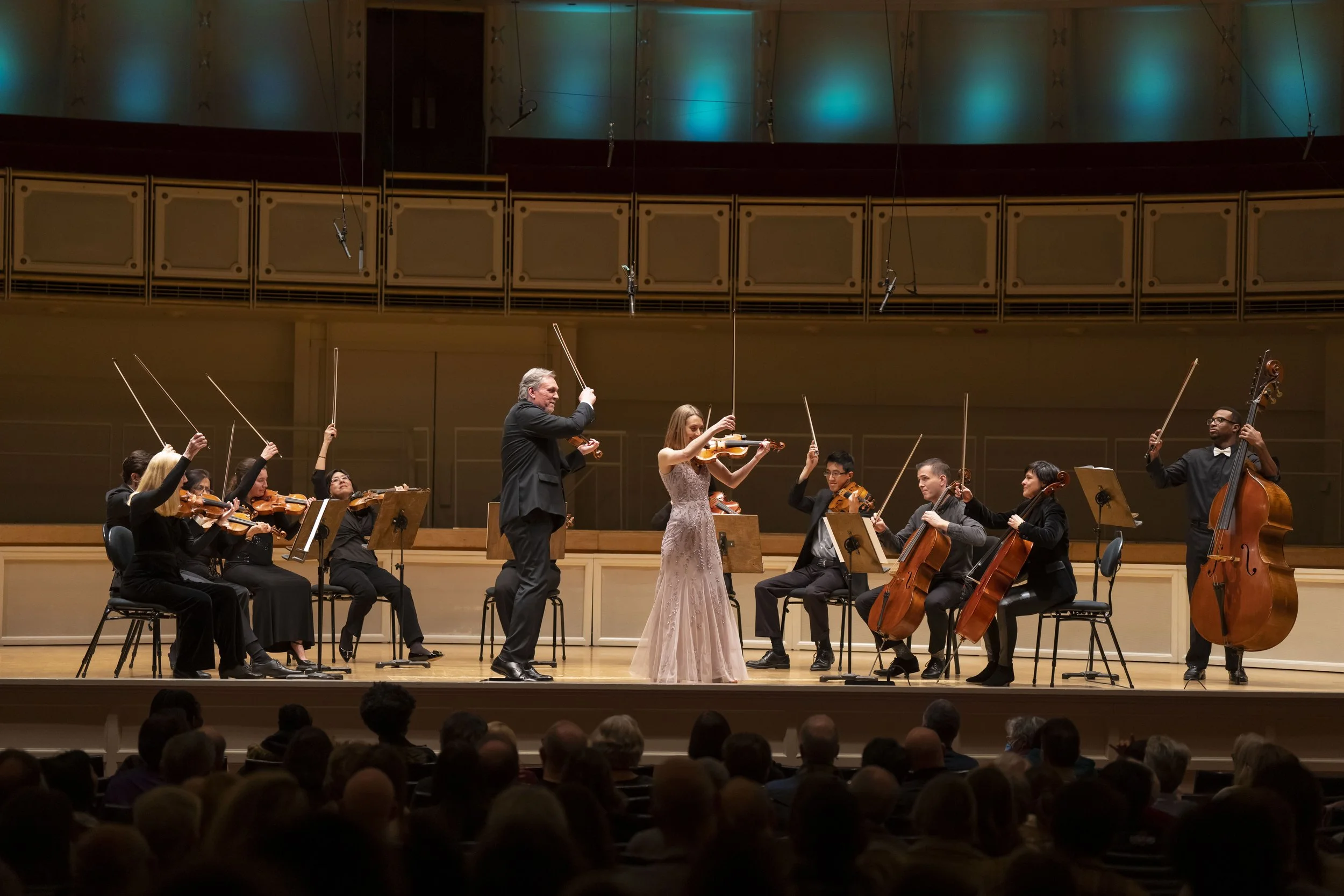 Mark and Maggie with CSO Strings and Threads.jpg