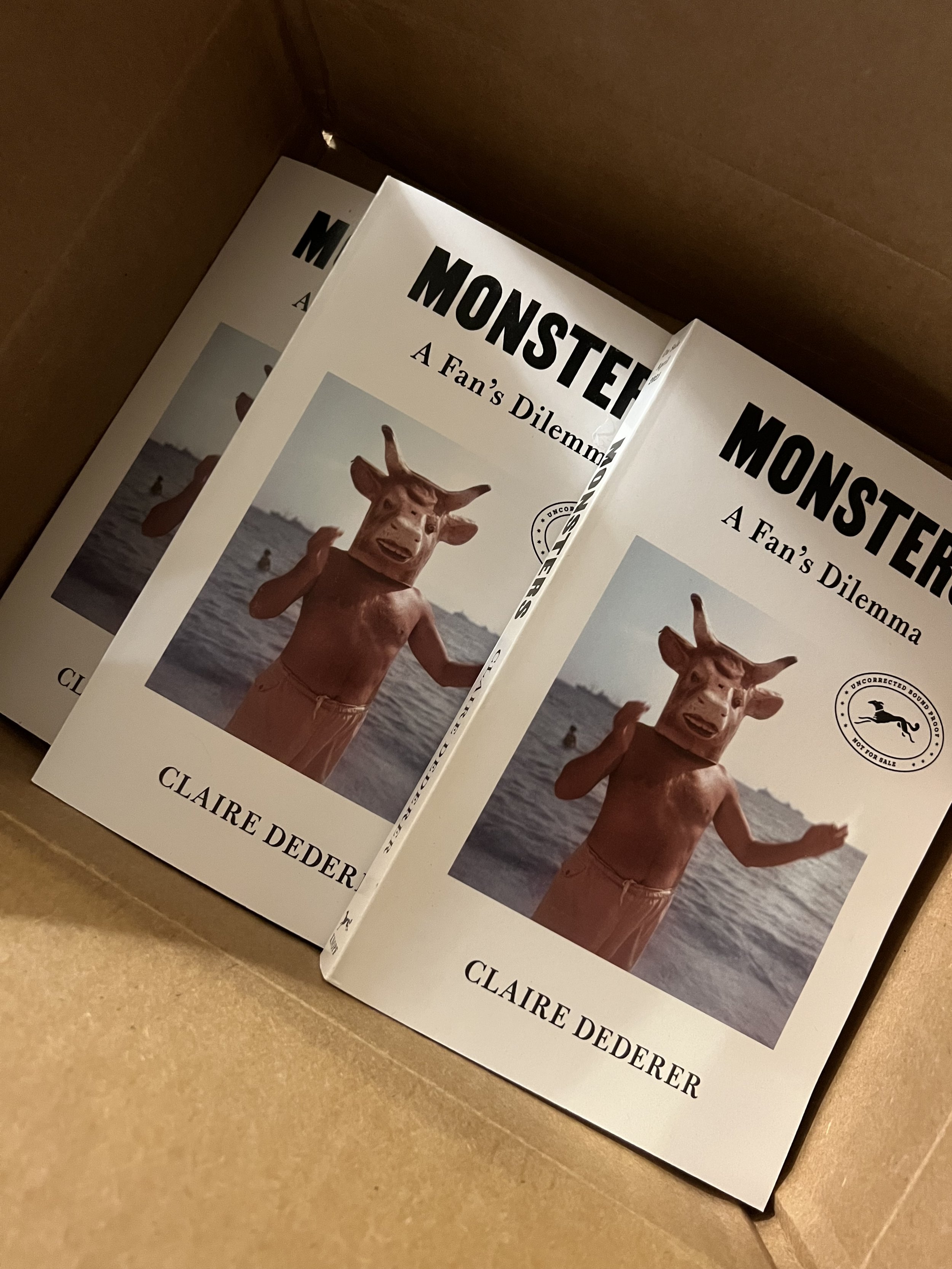 Monsters: A Fan's Dilemma by Dederer, Claire