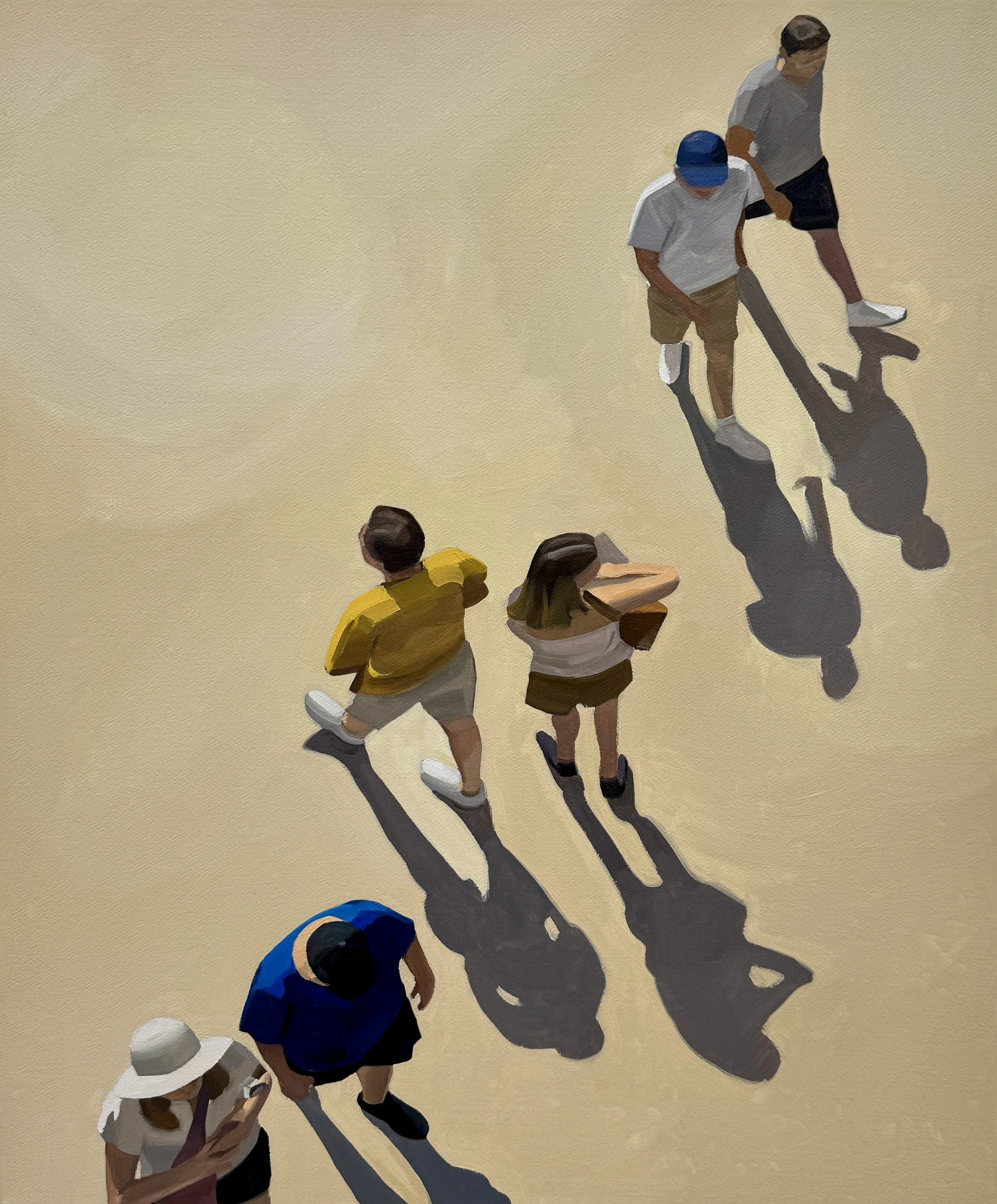 Vorbeigehen 2. 2025 Öl auf Leinwand 50x60cm
Sold