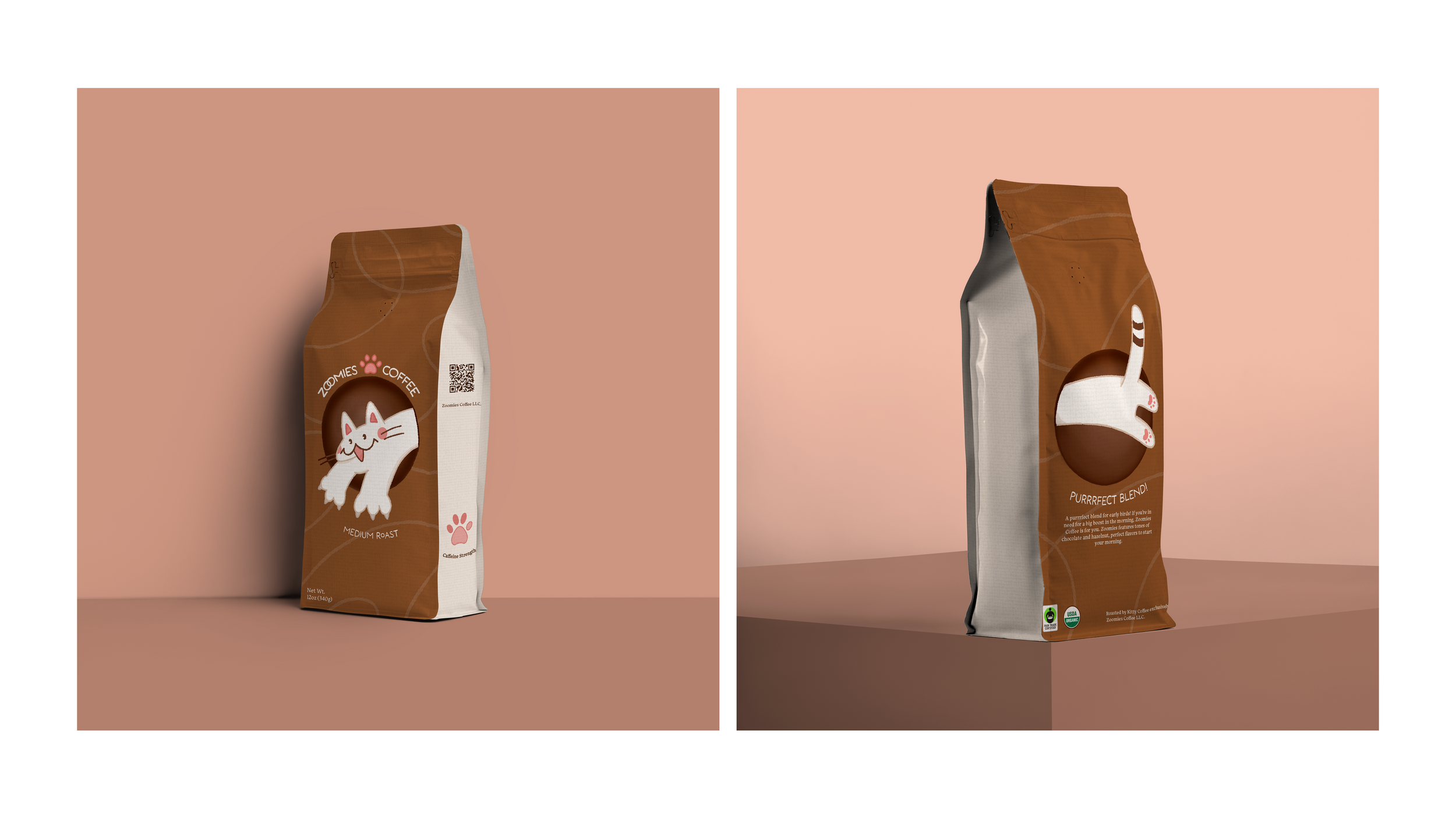 Zoomies Coffee — Alexandra Sofia Illustration